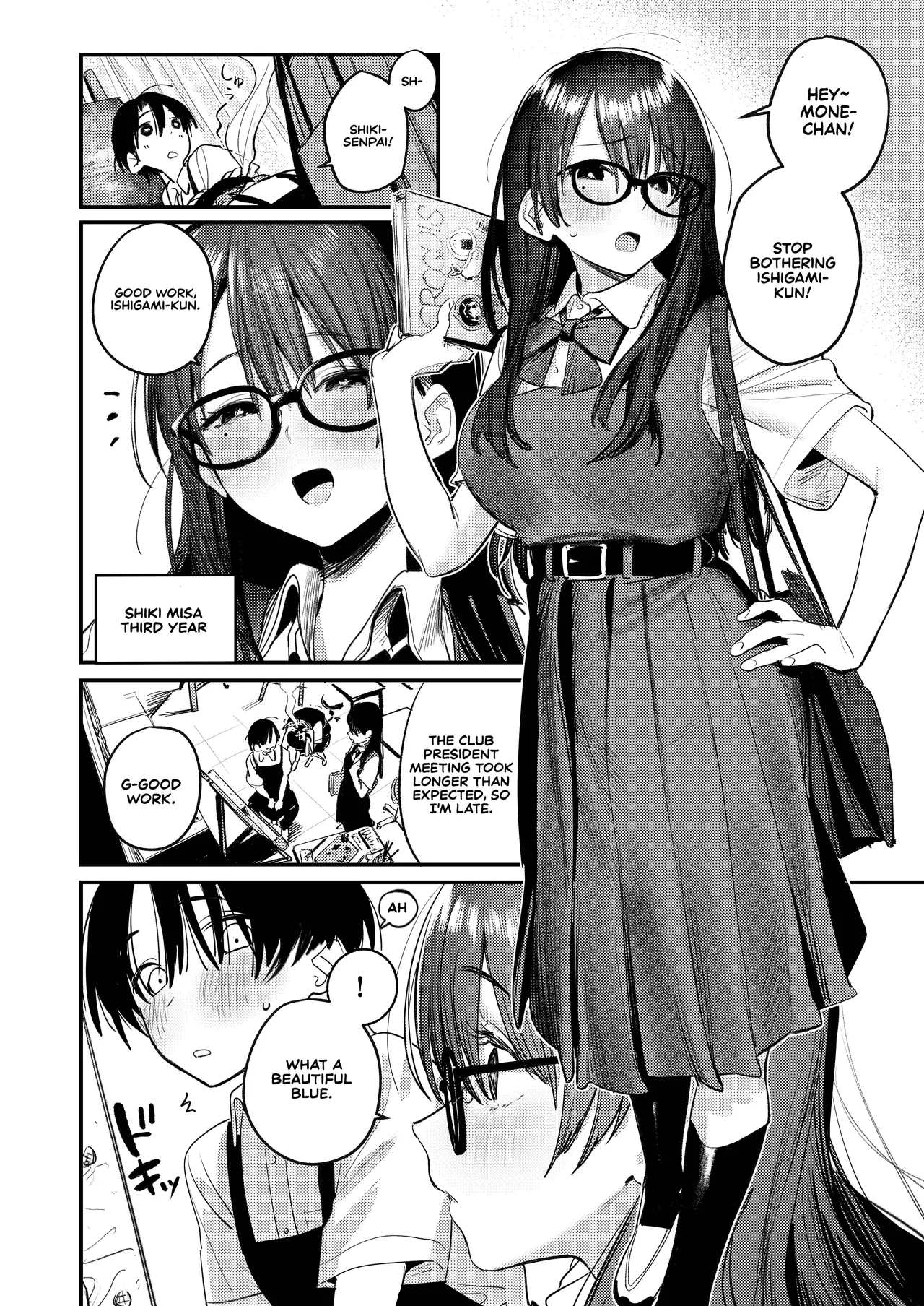 Bijutsubu Harem Katsudou Nisshi ~Senpai no Slump Kaishou ni Kyouryoku shitara, Ikioi de 3P suru Koto ni Natta Hanashi~ | Art Club Harem Activity Log: How Helping My Senior Get Over Her Slump Led to a Threesome in the Heat of the Moment page 5 full
