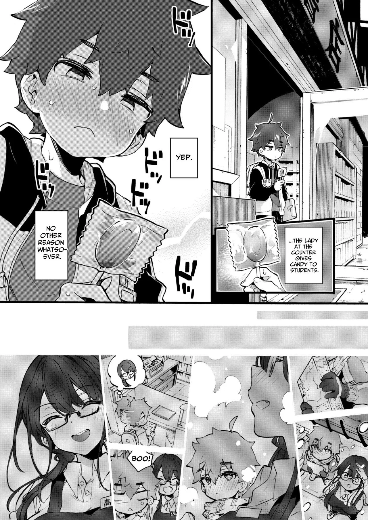 Boku to Shoten no Onee-san | Me and the Bookstore Lady page 5 full