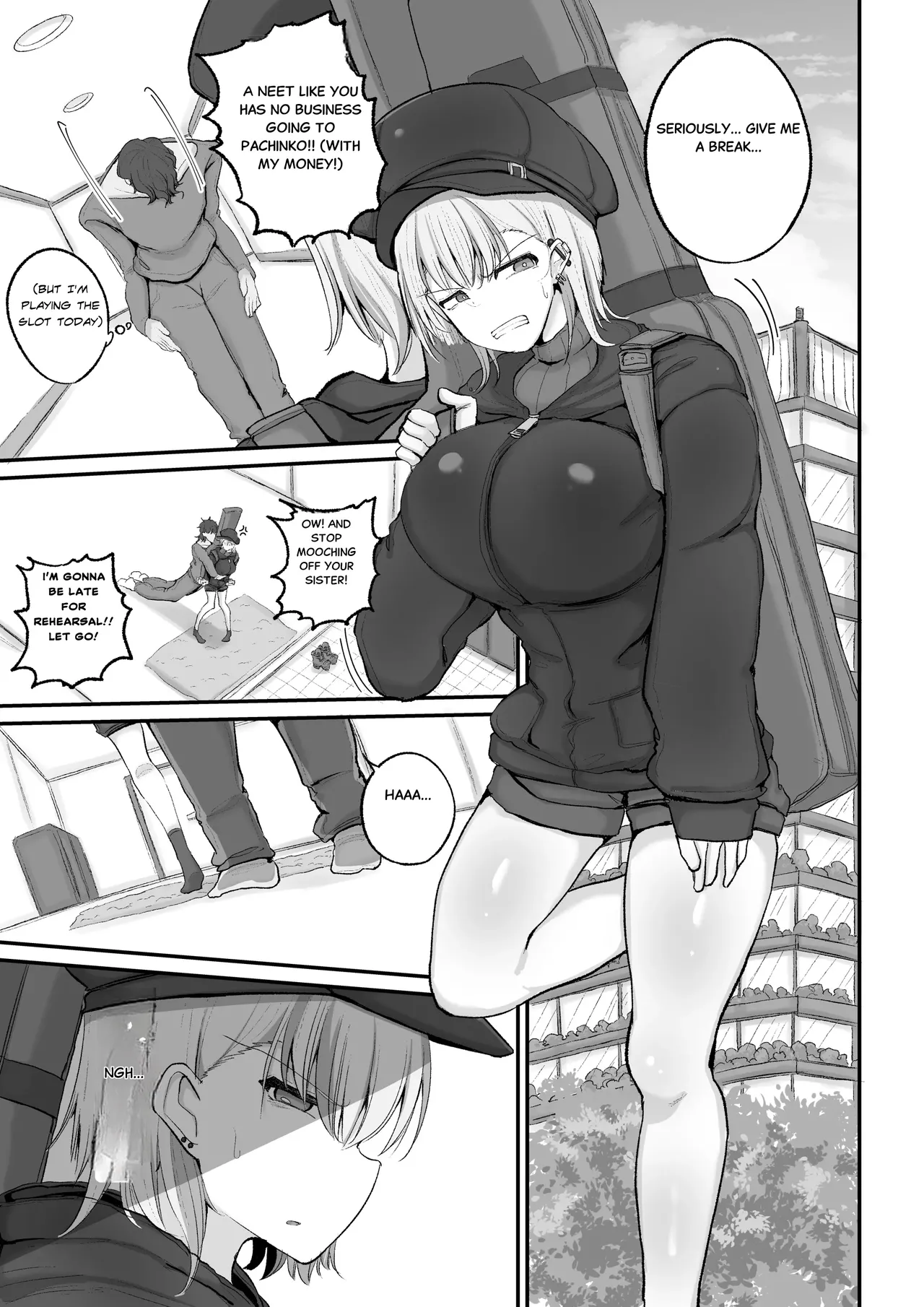 Gyaru bando no imōto wa kuzu aniki no ne bakku ni chō yowai page 4 full