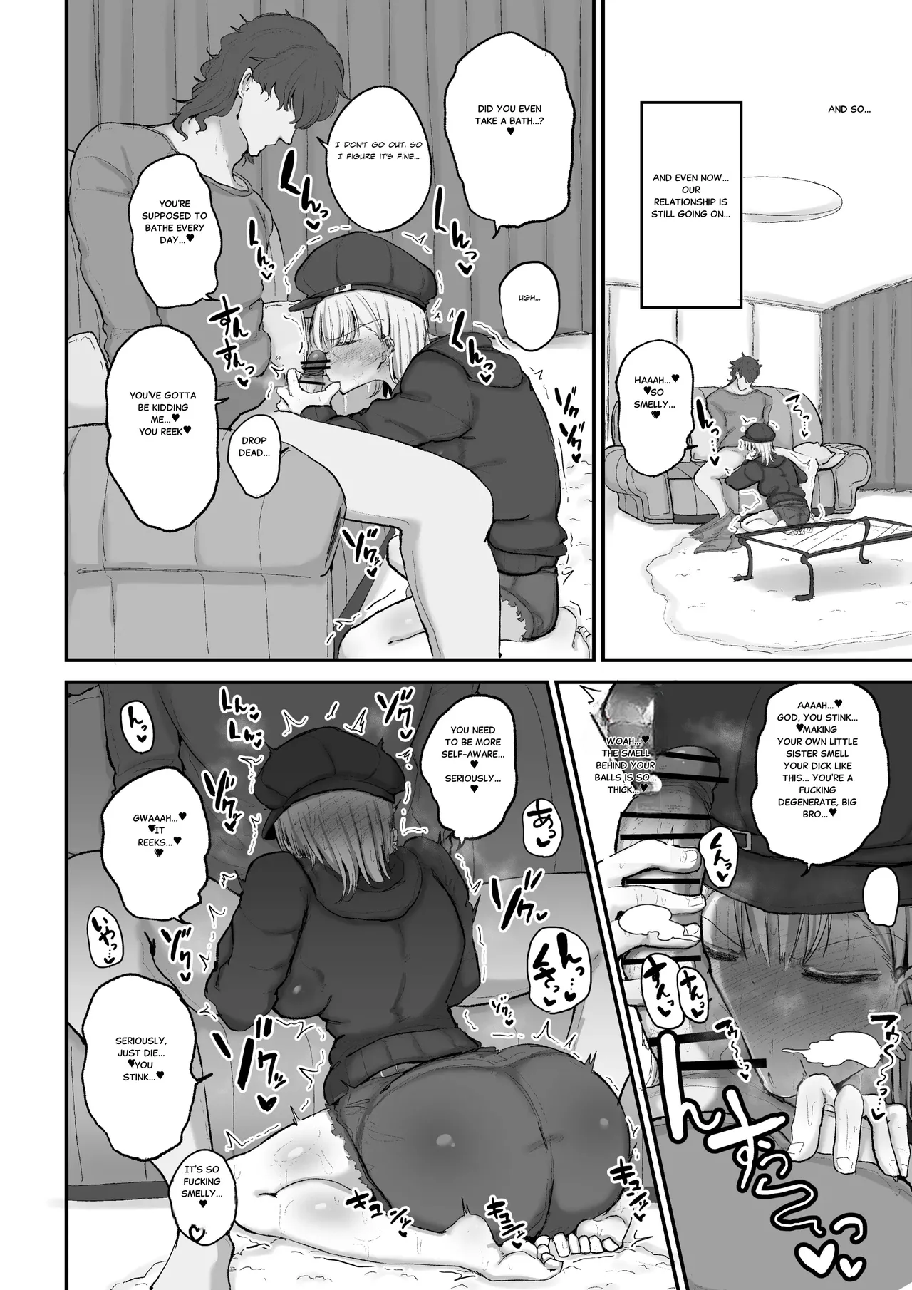 Gyaru bando no imōto wa kuzu aniki no ne bakku ni chō yowai page 9 full