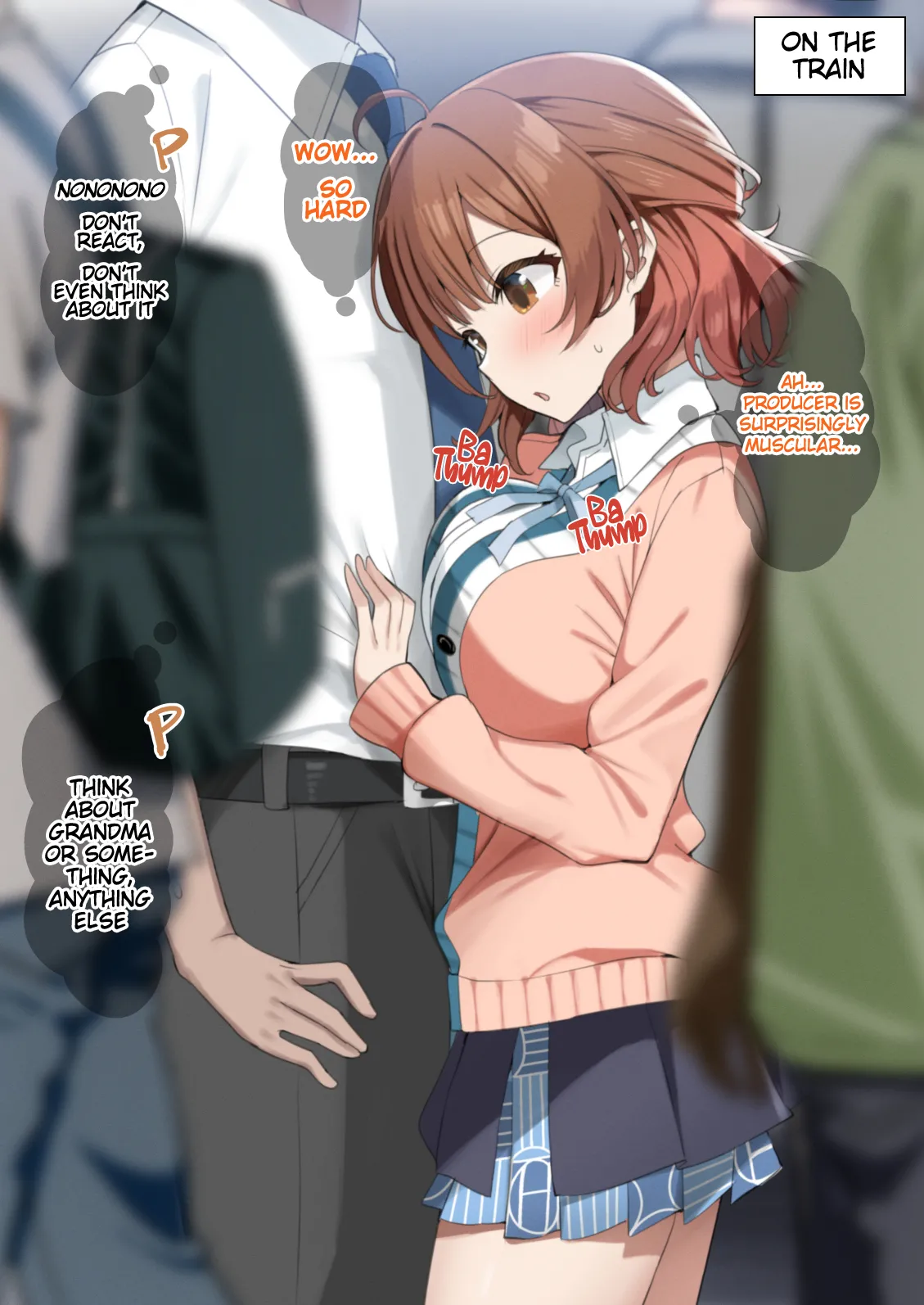 Hanami discovers an unexpected side of P-san page 1 full