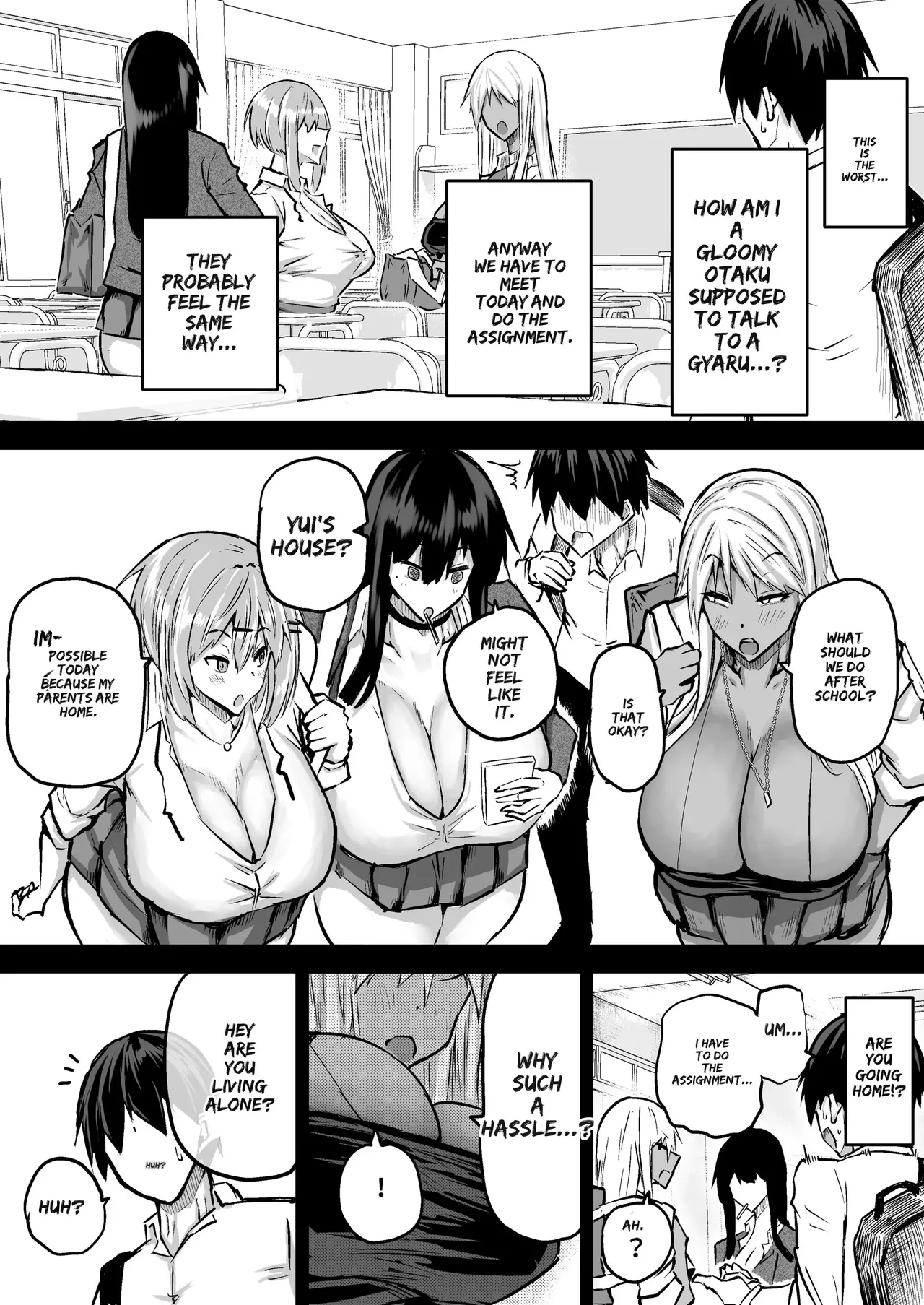 Chae - "A big-boobed gyaru who squeezes money out of you. page 4 full