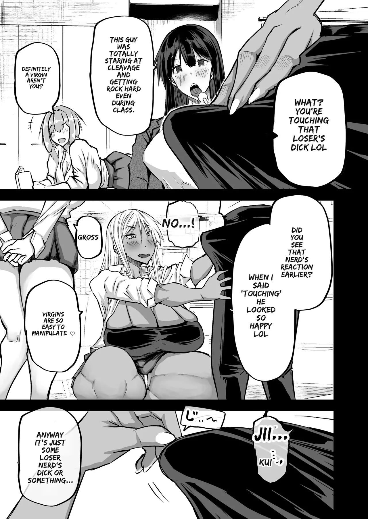 Chae - "A big-boobed gyaru who squeezes money out of you. page 8 full