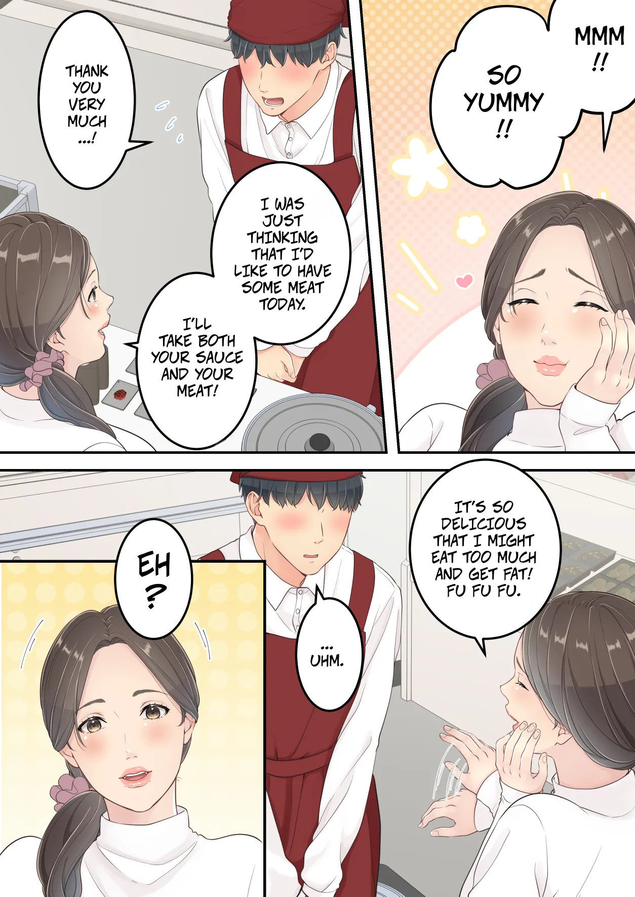 A Normal Mother Goes on a Sweet Affair Trip With a Boy the Same Age as Her Son - Matomo na Okaa-san ga Musuko to Onaidoshi na Otokonoko to Amaama Furin Ryokou shichau Hanashi page 4 full