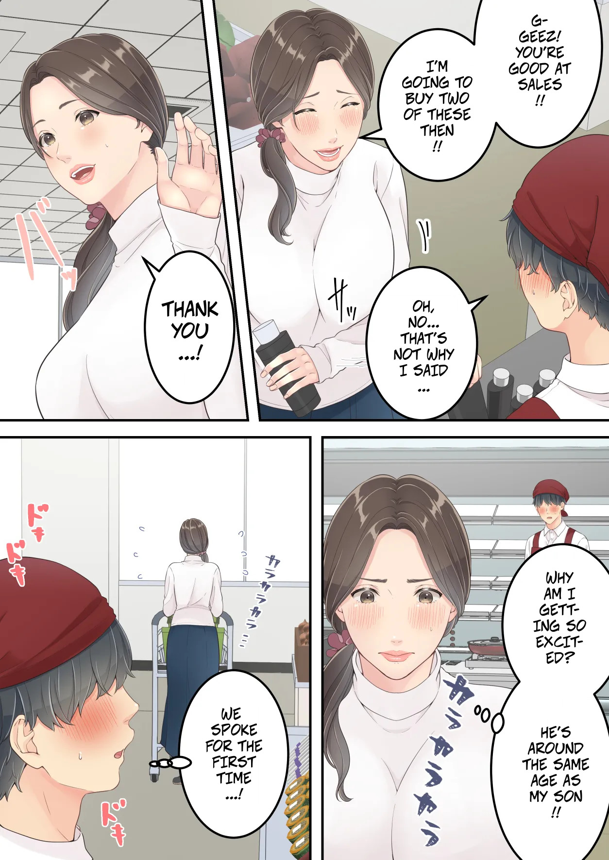 A Normal Mother Goes on a Sweet Affair Trip With a Boy the Same Age as Her Son - Matomo na Okaa-san ga Musuko to Onaidoshi na Otokonoko to Amaama Furin Ryokou shichau Hanashi page 6 full