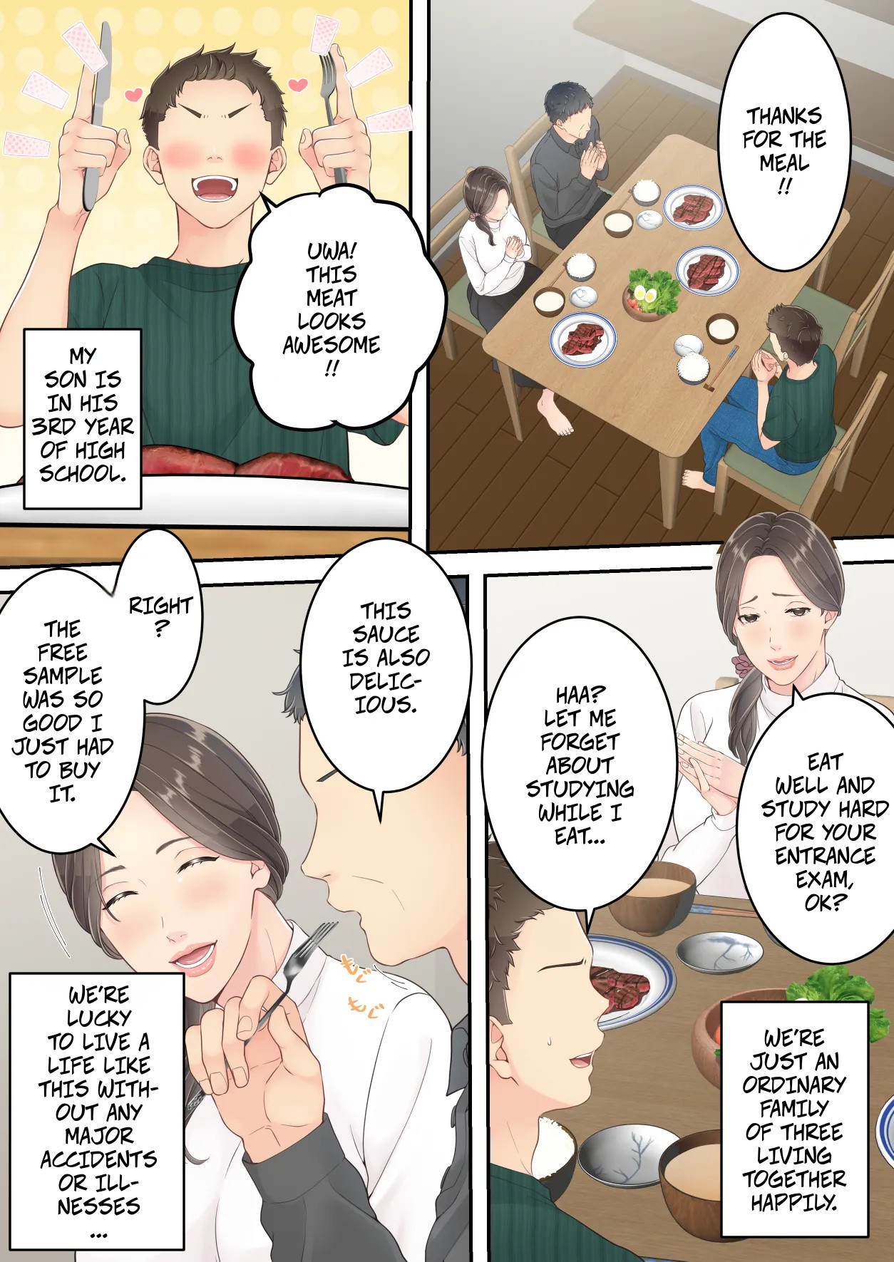 A Normal Mother Goes on a Sweet Affair Trip With a Boy the Same Age as Her Son - Matomo na Okaa-san ga Musuko to Onaidoshi na Otokonoko to Amaama Furin Ryokou shichau Hanashi page 7 full