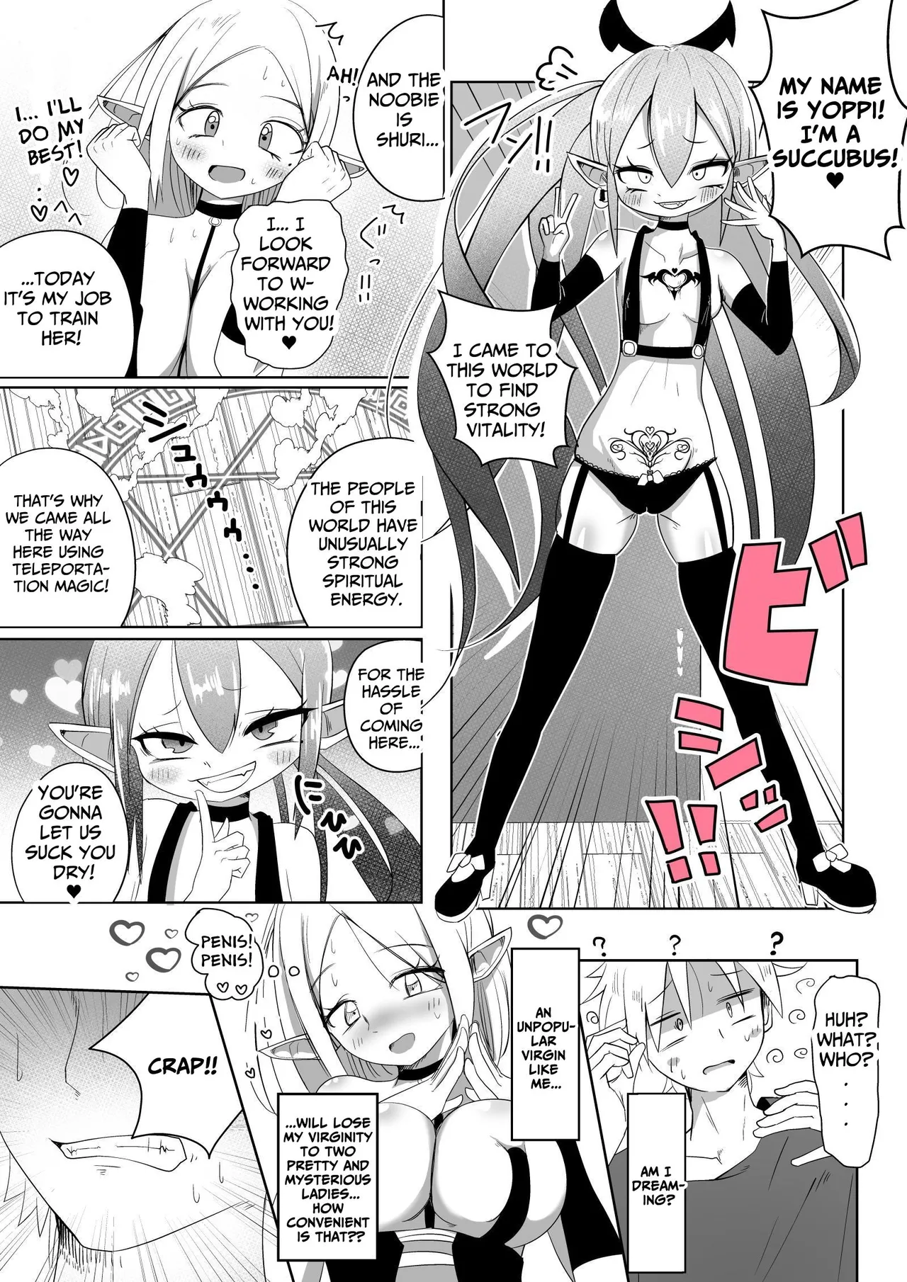 Shucchou Sakusei! Succubus-chan! | Vitality-Extracting Trip! Succubus-Chan! page 6 full