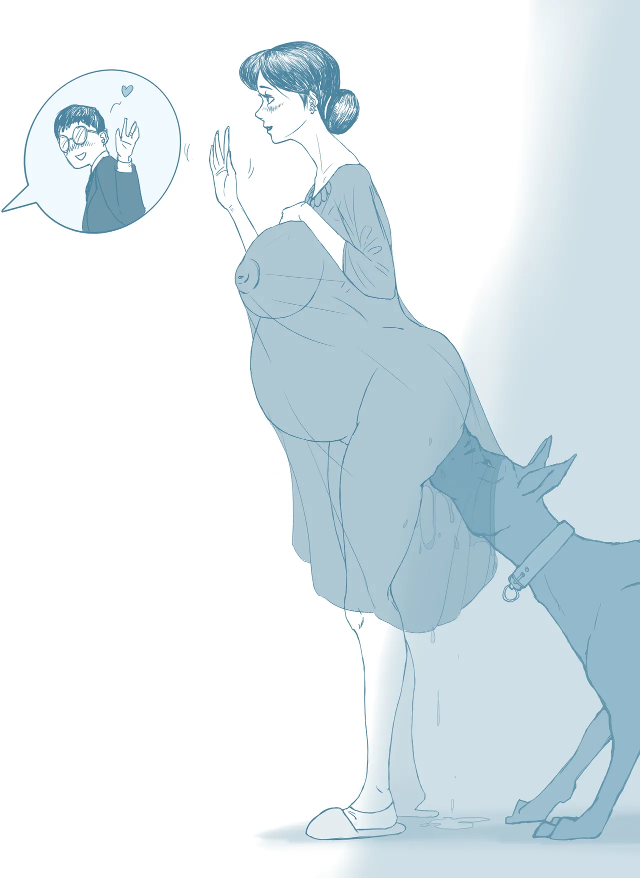 雌犬 female dog NTR page 9 full