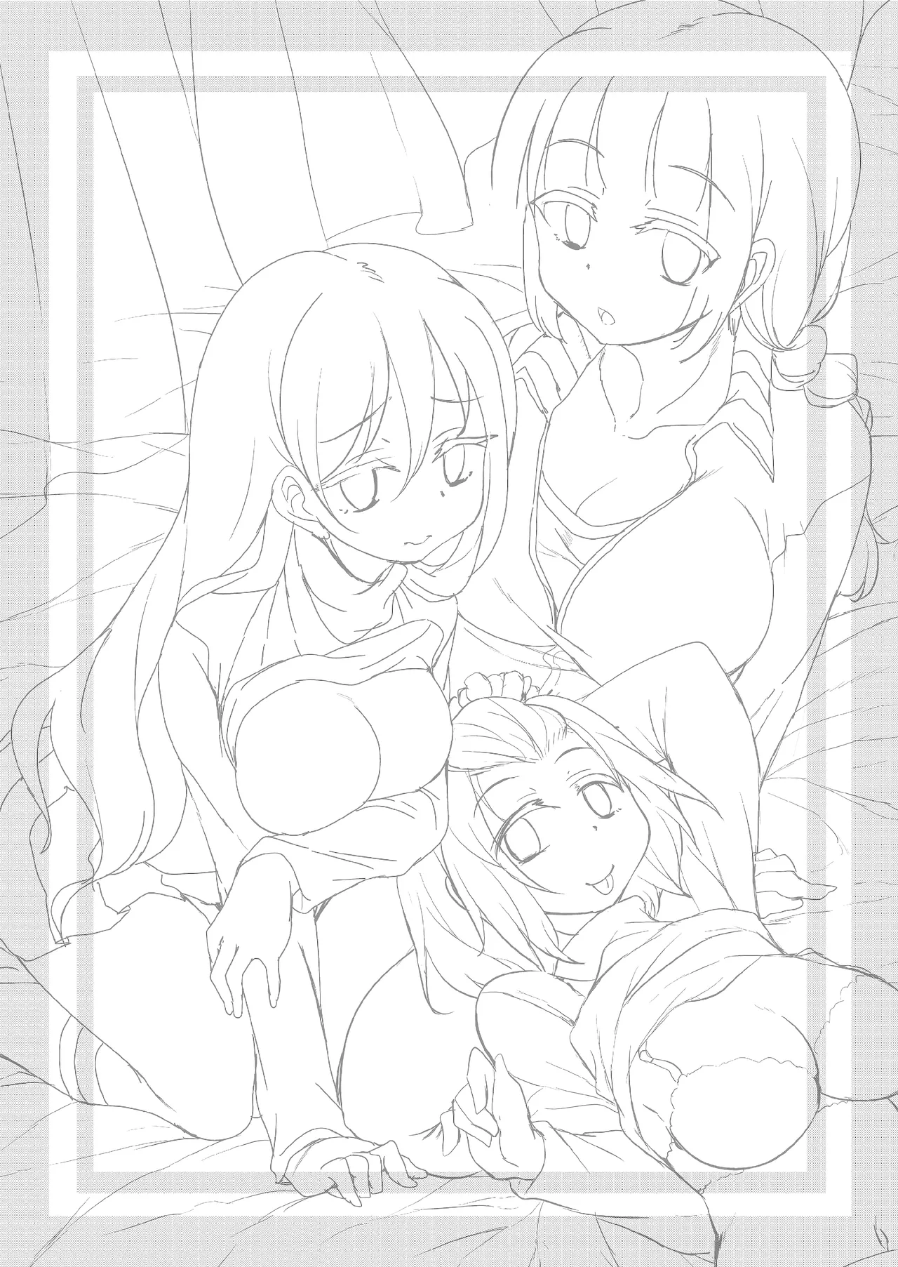 Nagamori-san-chi no Harem Trio 2 page 4 full