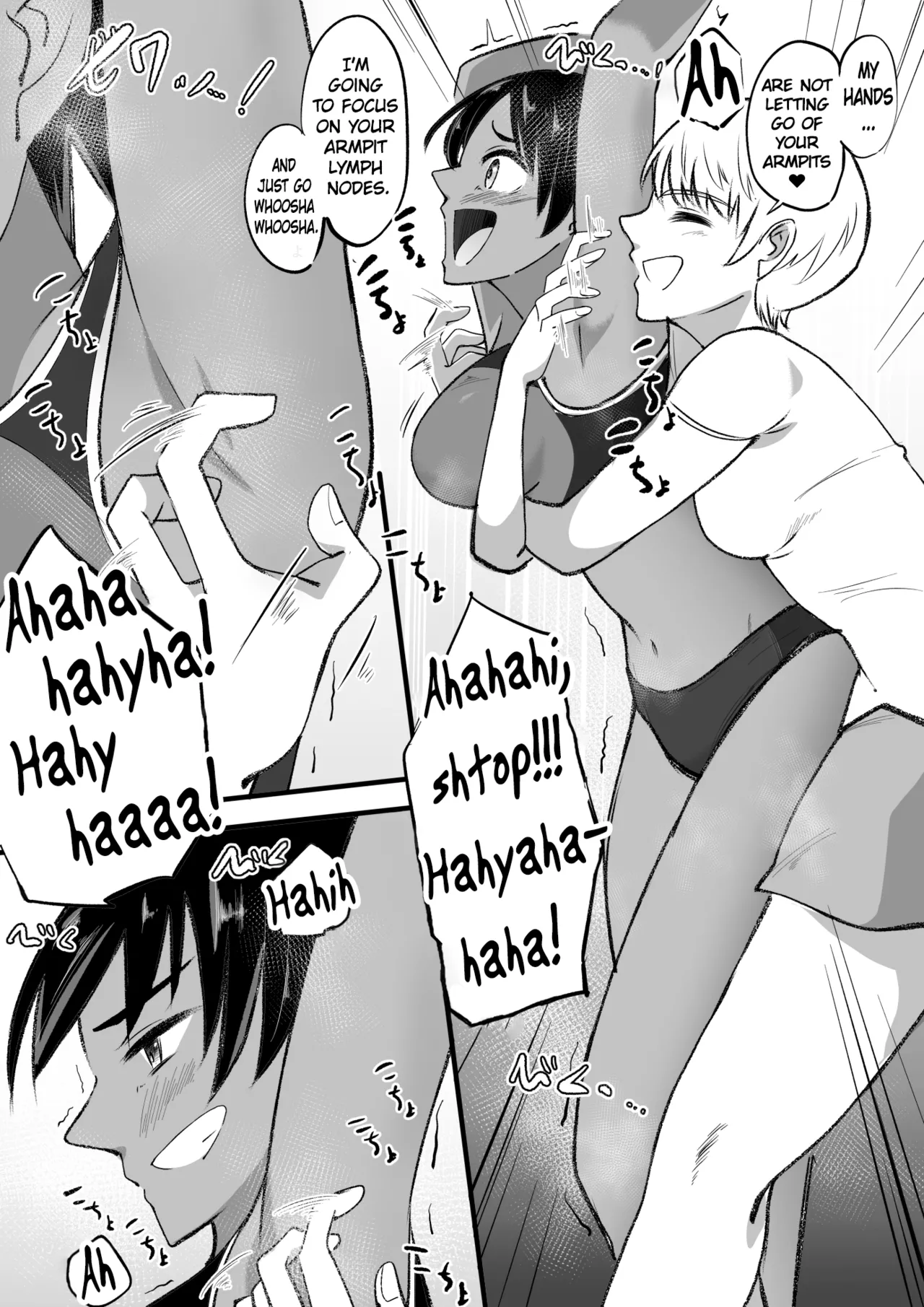 rikujou shoujo kusuguri junan | The Tickled Passion of the Track-and-Field Girl page 7 full