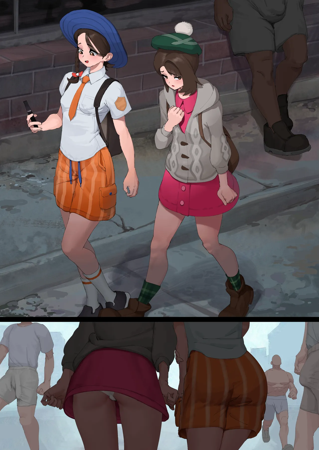 Gloria and Juliana visit Black City page 7 full