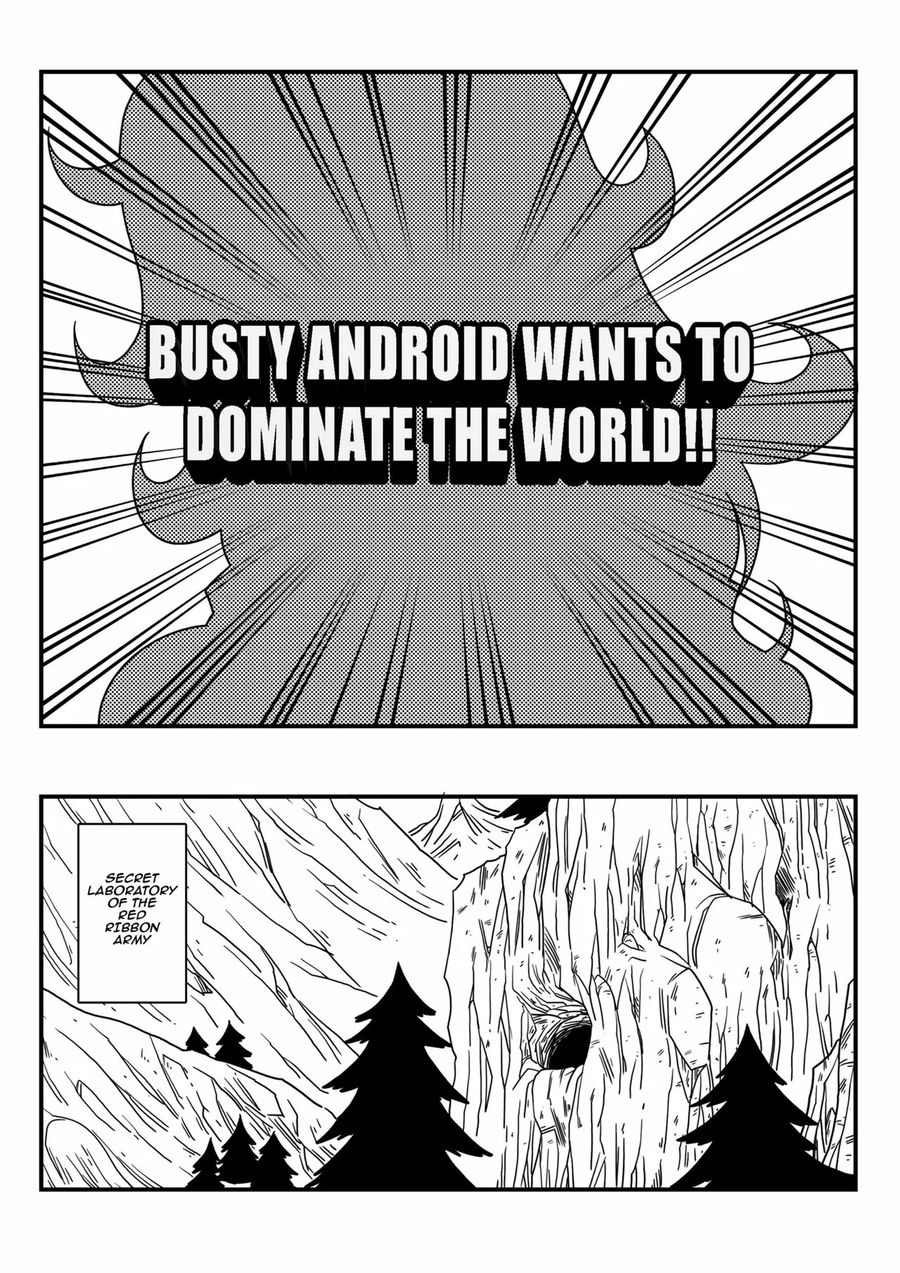Busty Android Wants to Dominate the World!! page 3 full