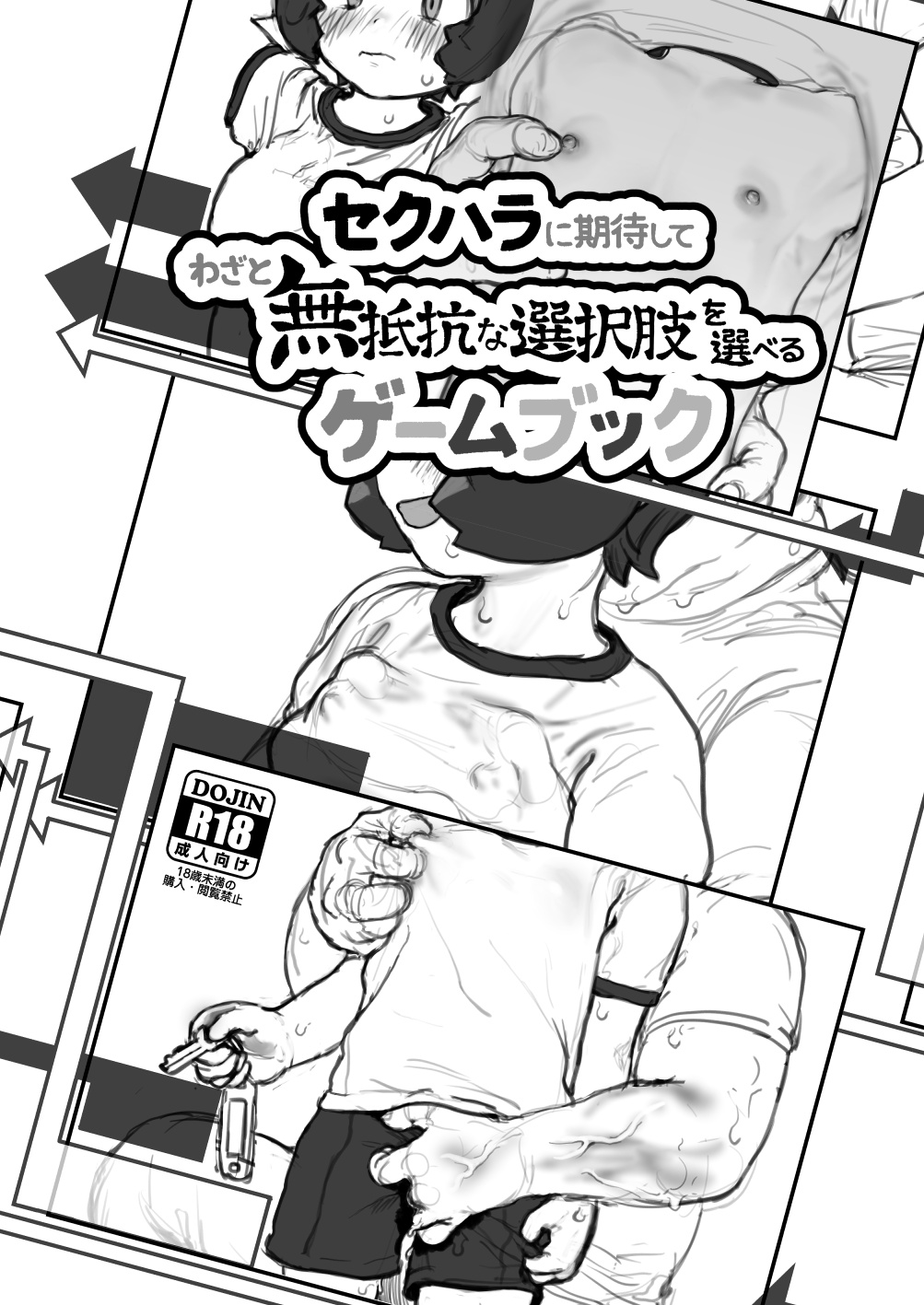 Sekuhara ni Kitai Shite Wazato Muteikou na Sentakushi o Eraberu Game Book page 1 full