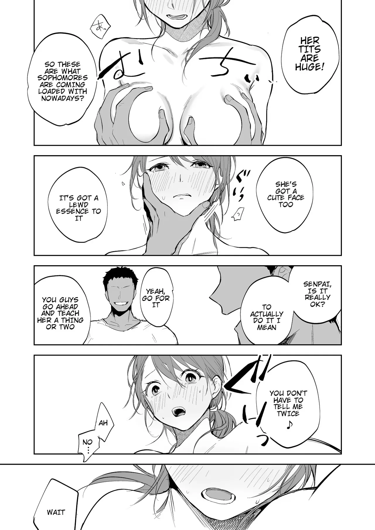 The Female Club Member Who Receives Special Training from Her Coach page 5 full