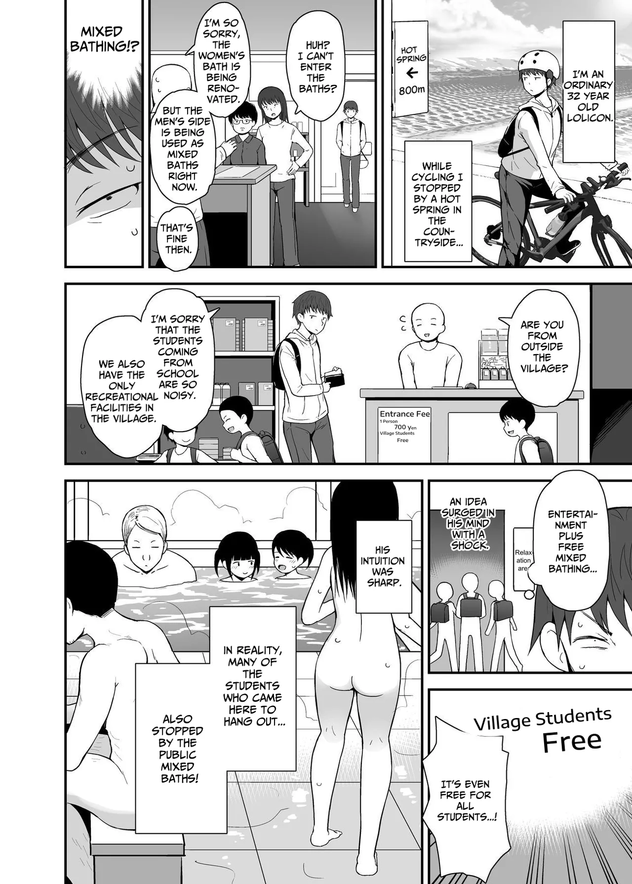 Muboubi ni Miseru Inaka Shoujo-tachi | Deliberately Defenseless Looking Rural Harlots page 3 full