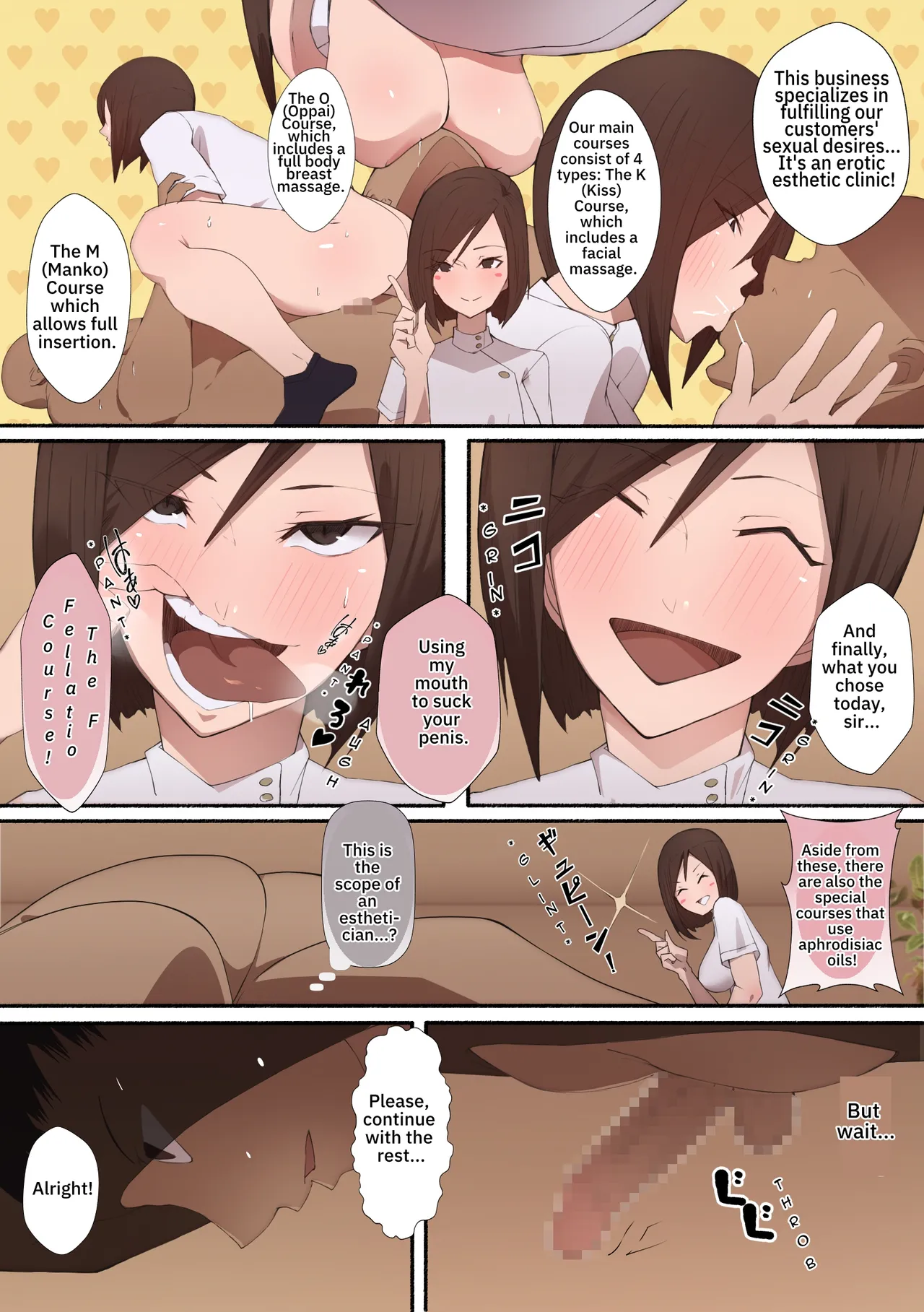 Hataraku Onee-san - Erotic Salon | Working Woman - Erotic Salon page 7 full