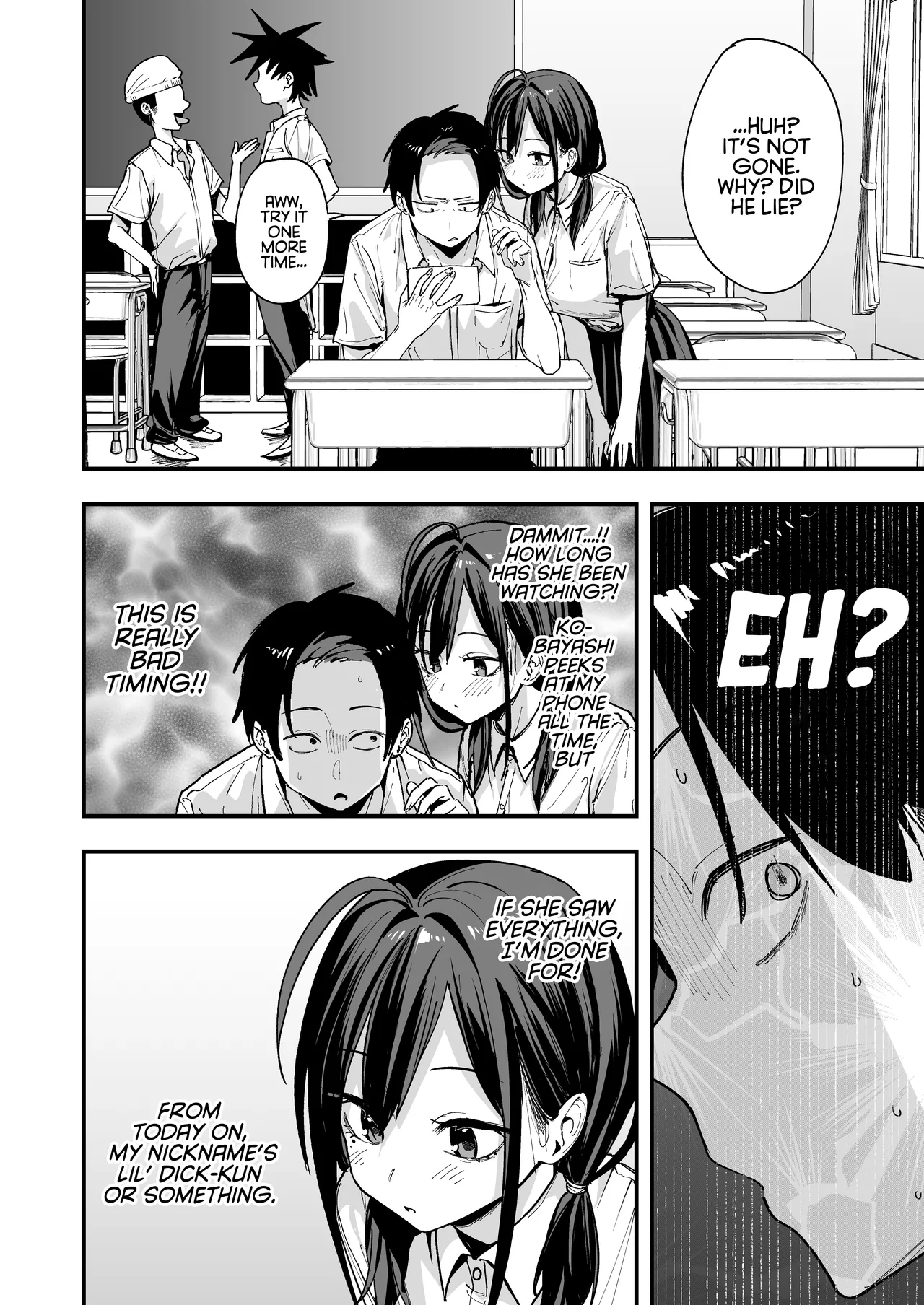 Tonari no Seki no Tomodachi to Issho ni Onanii Suru Hanashi | The Story About Masturbating Together With the Friend Who Sits Next to Me page 10 full