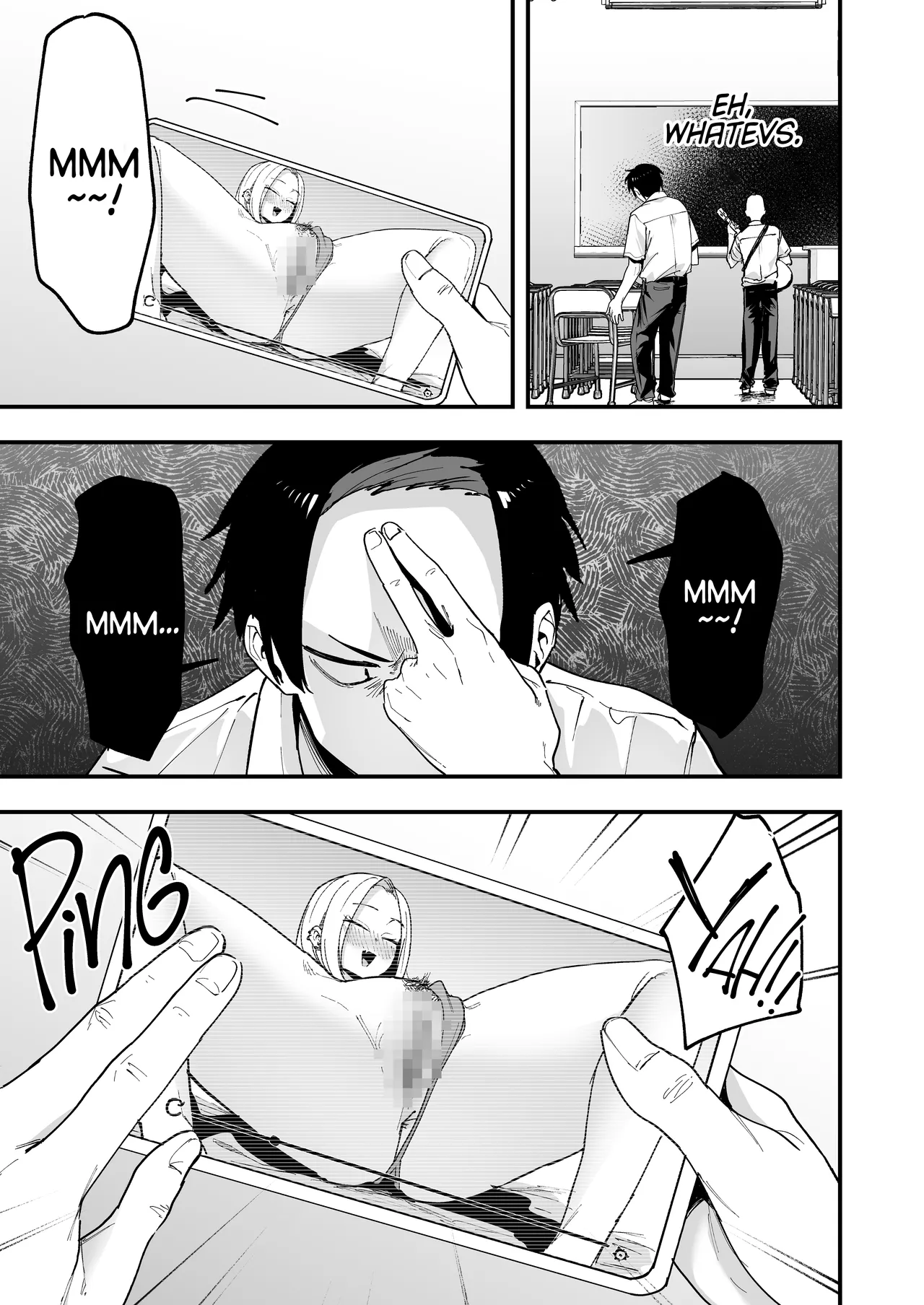 Tonari no Seki no Tomodachi to Issho ni Onanii Suru Hanashi | The Story About Masturbating Together With the Friend Who Sits Next to Me page 9 full