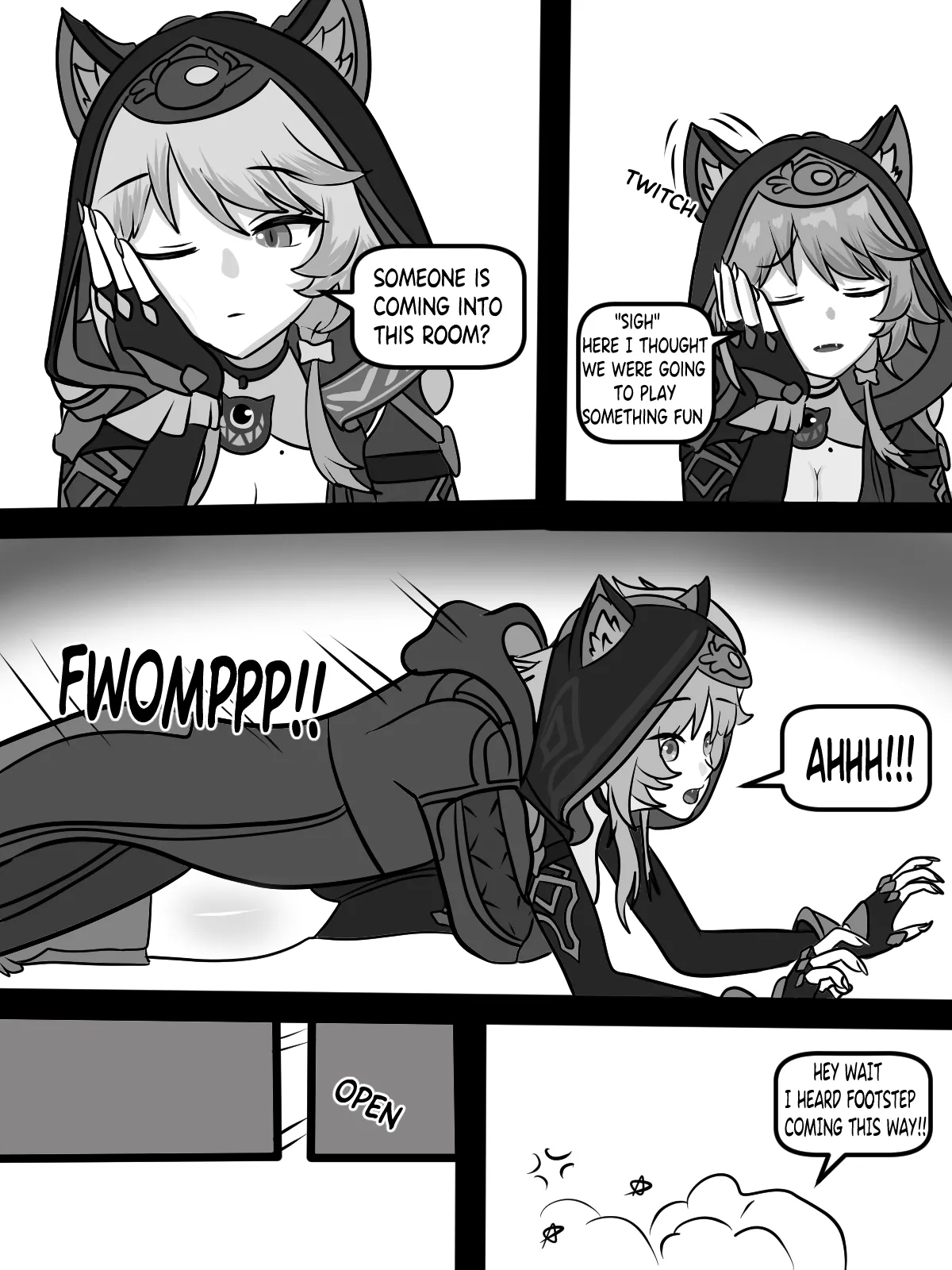 Cat under Blanket page 3 full