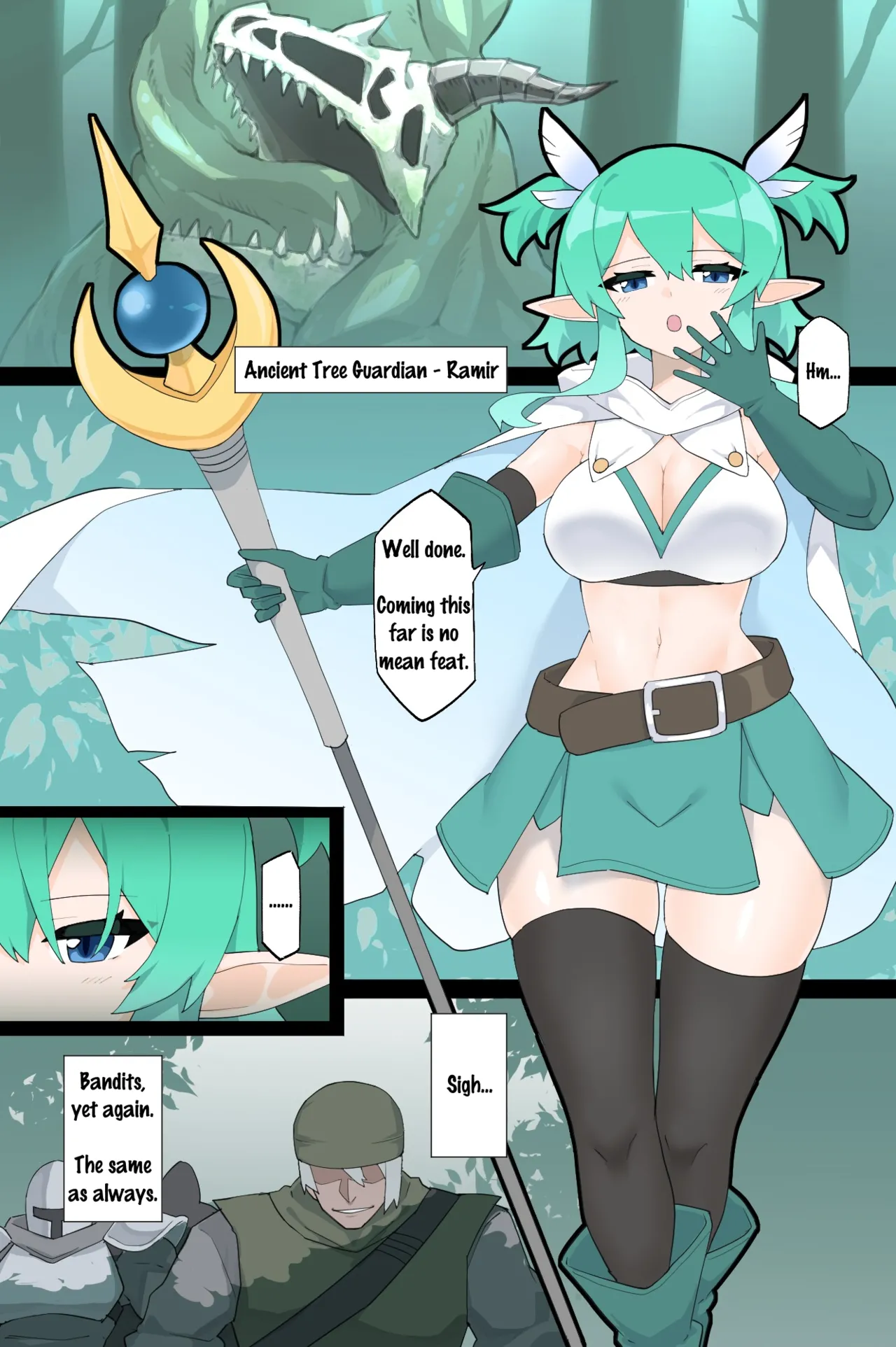 The Kidnappers' Guild and the Forest Guardian page 3 full