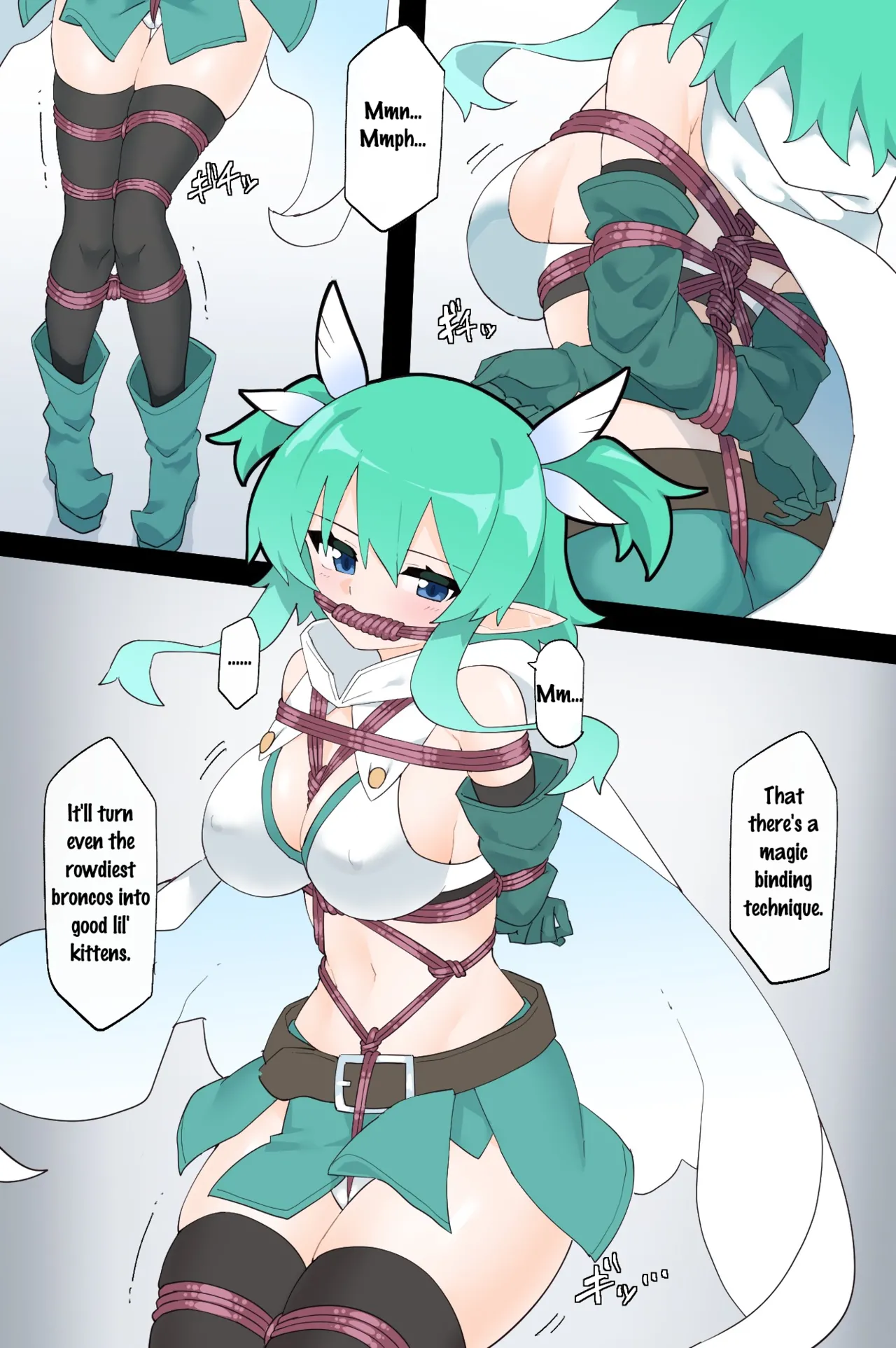 The Kidnappers' Guild and the Forest Guardian page 8 full