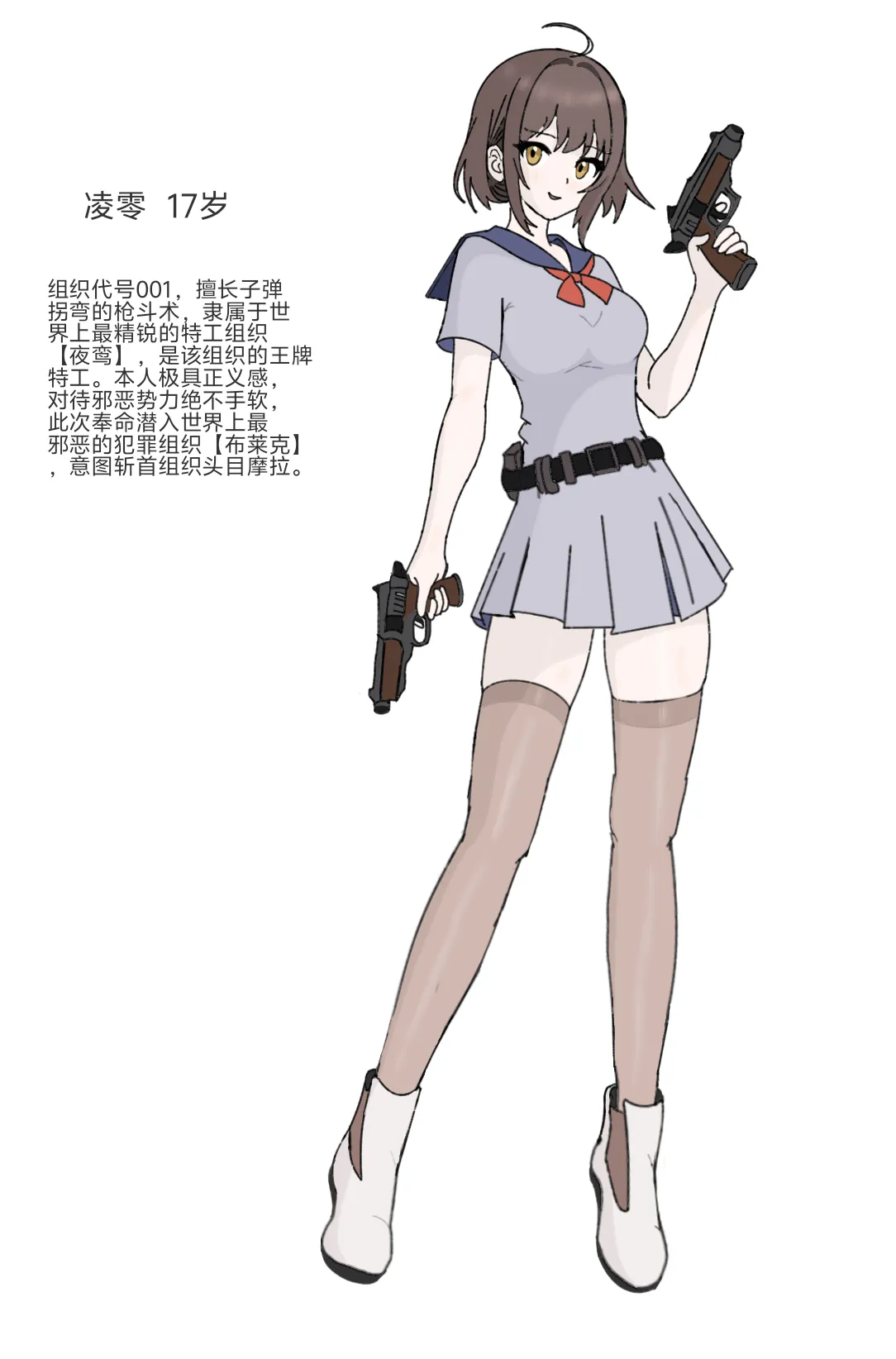 【Guro向/Rumble】武装jk特工少女 page 2 full