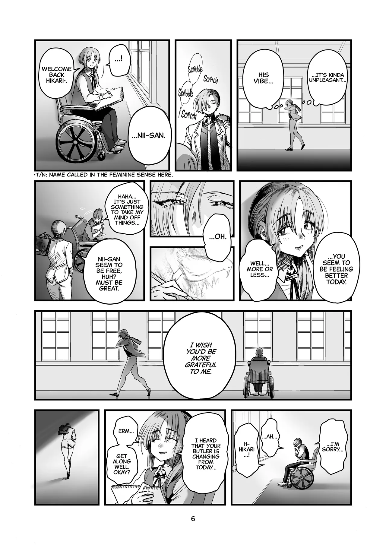 Hikaru-kun wa Oshimai. | Hikari-kun Is Done For. page 6 full