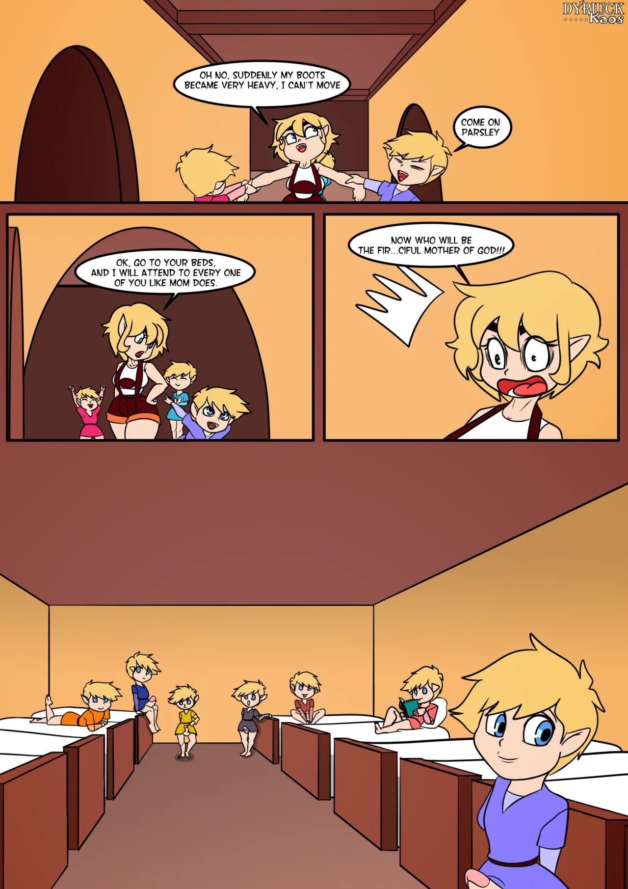 Just like mom: High Guardian Spice comic page 3 full