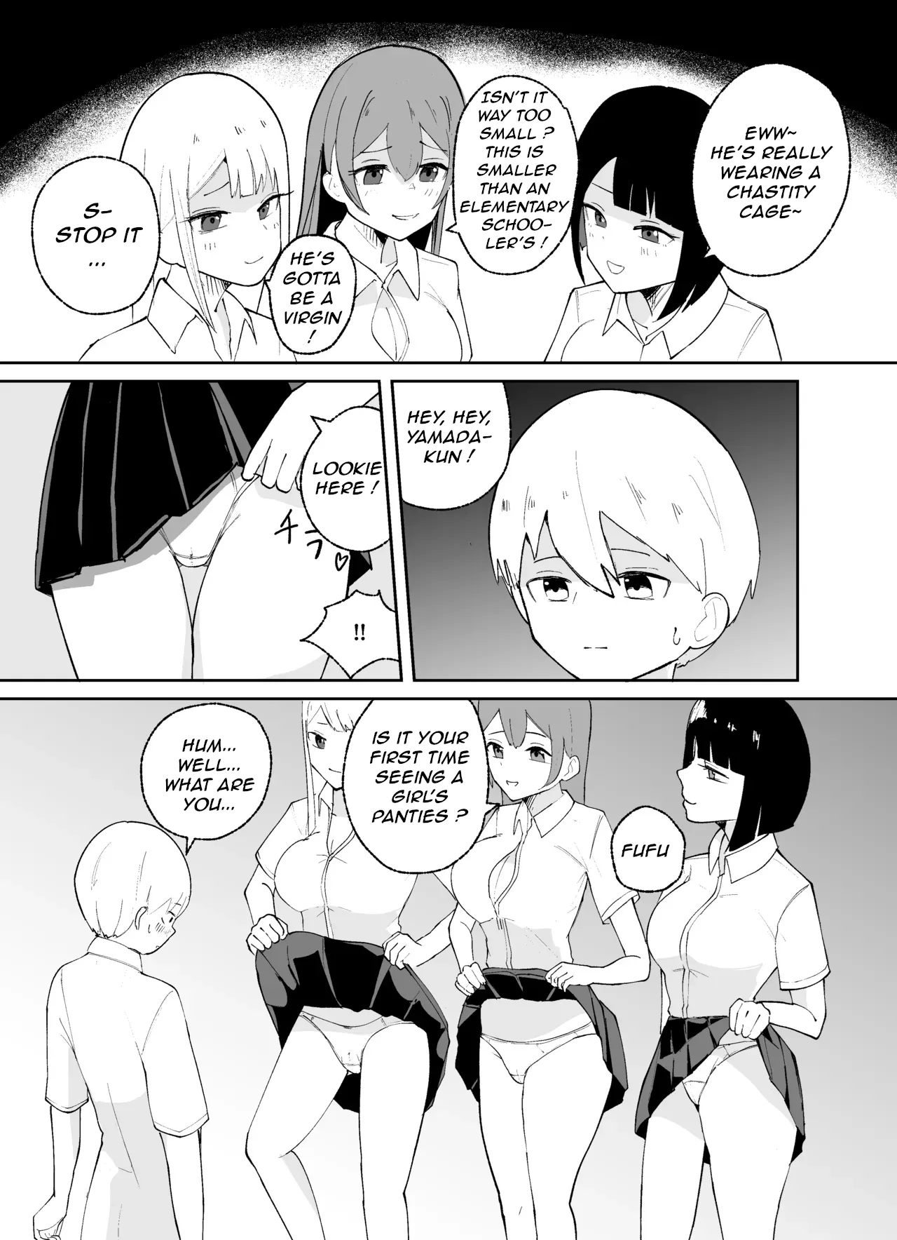 How to Discipline Small-dicked Men ~ Tanshou Danshi no Shitsukekata EN page 10 full