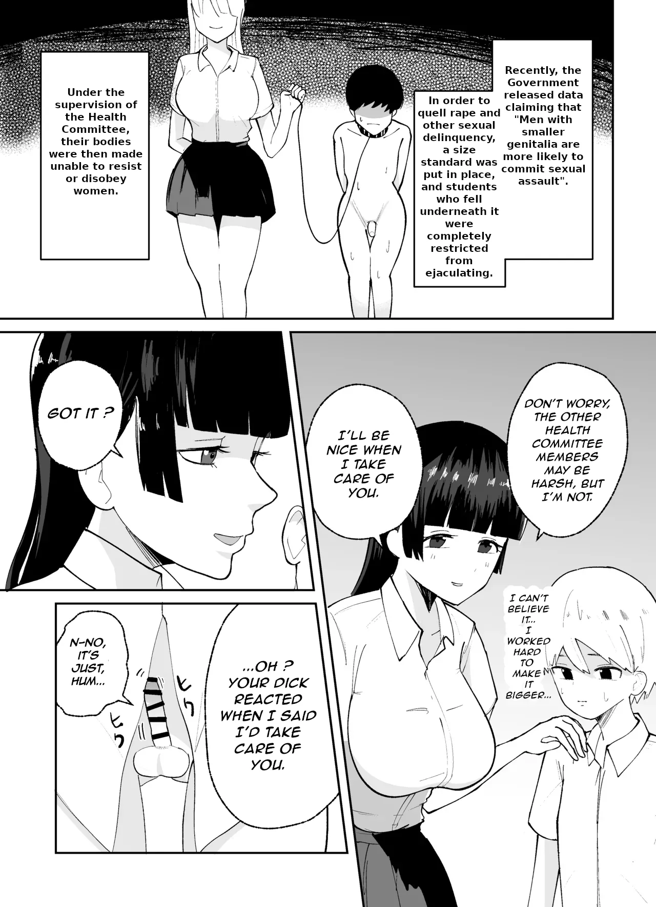 How to Discipline Small-dicked Men ~ Tanshou Danshi no Shitsukekata EN page 4 full