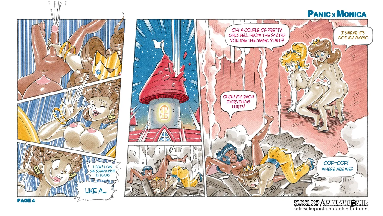 sakurakasugano Sakusakupanic Monica X Panic page 4 full
