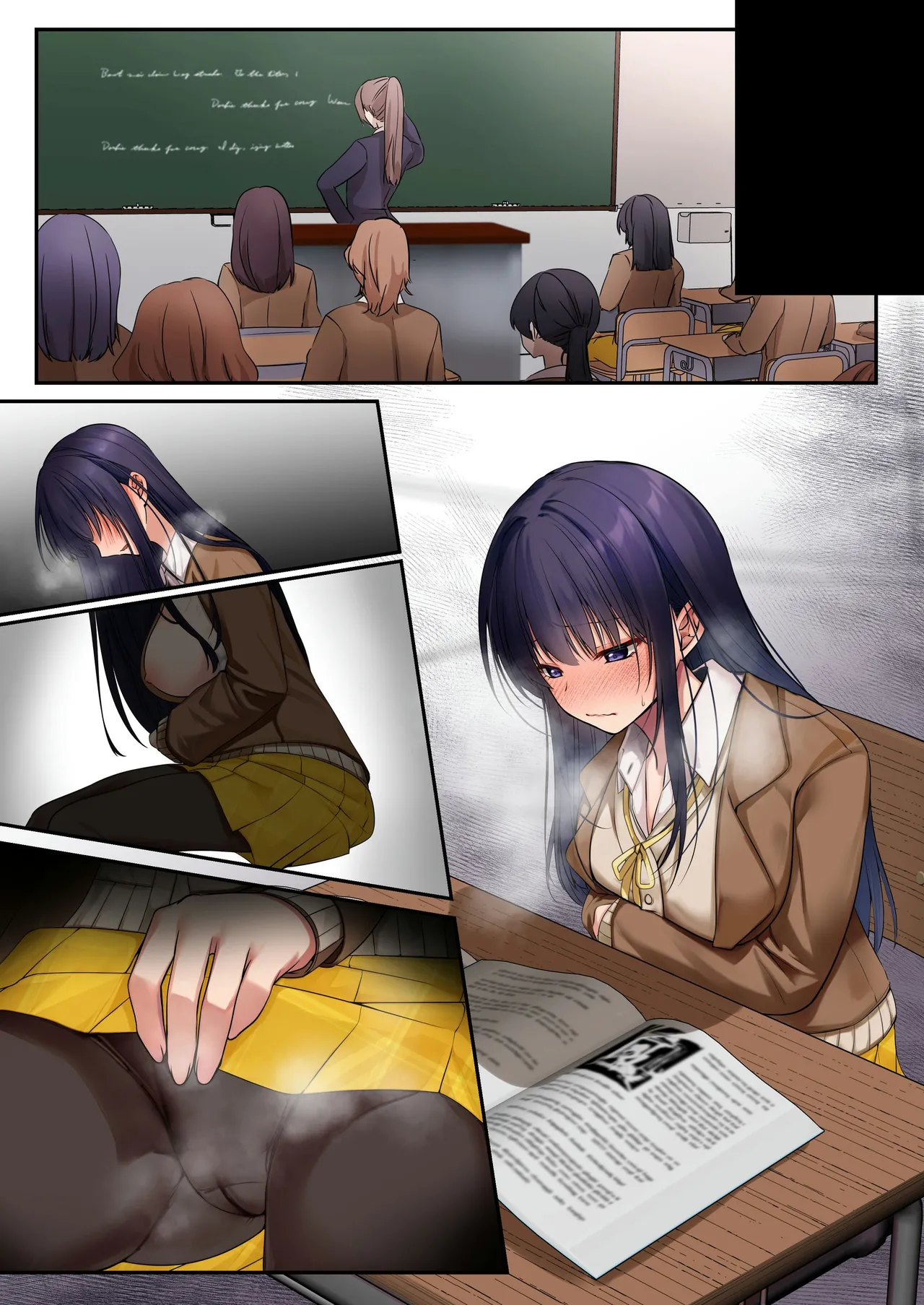 [聖華快楽書店] 魔法少女セイントリリィ・暗夜 ～魔法少女が敵怪人に憑依されて快楽に染まるまで～ Hentai - Raw  115