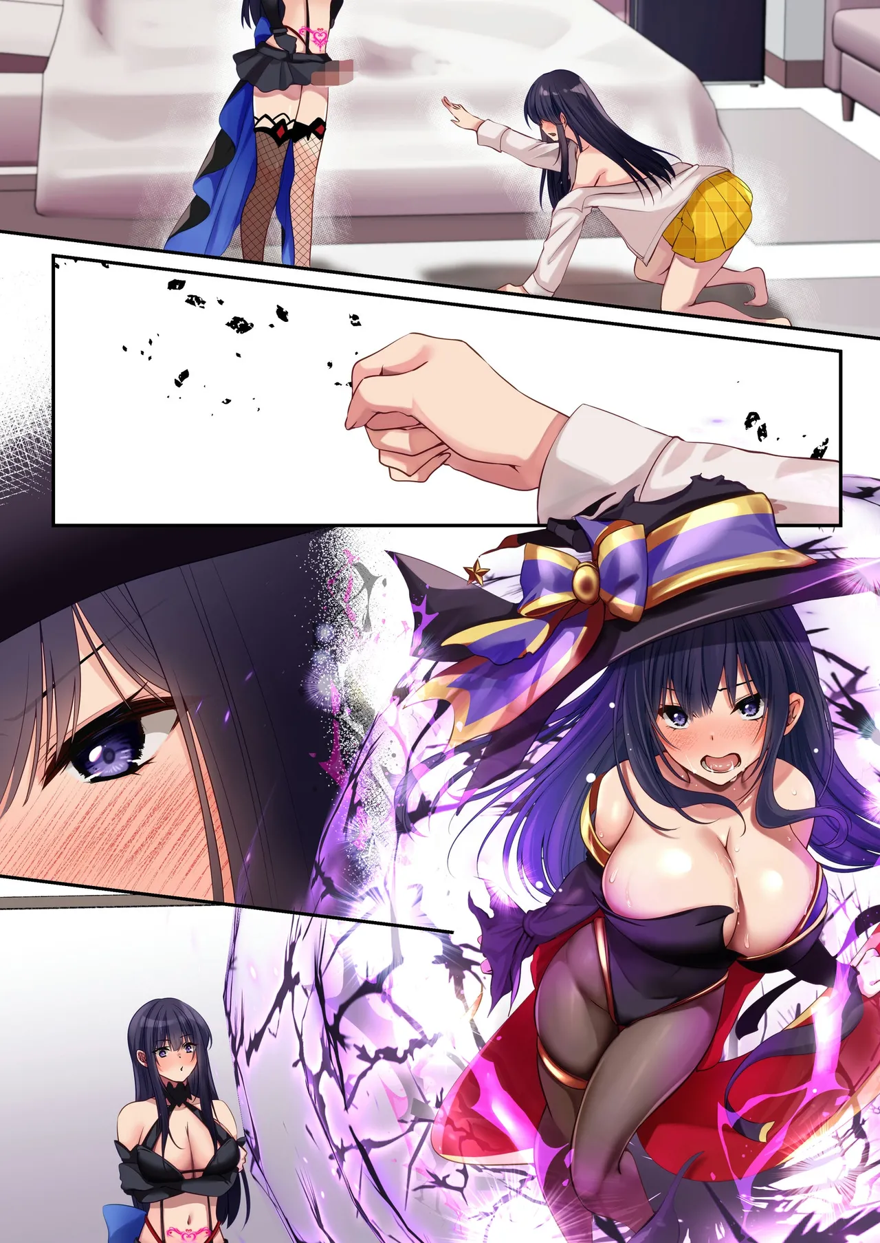 [聖華快楽書店] 魔法少女セイントリリィ・暗夜 ～魔法少女が敵怪人に憑依されて快楽に染まるまで～ Hentai - Raw  143