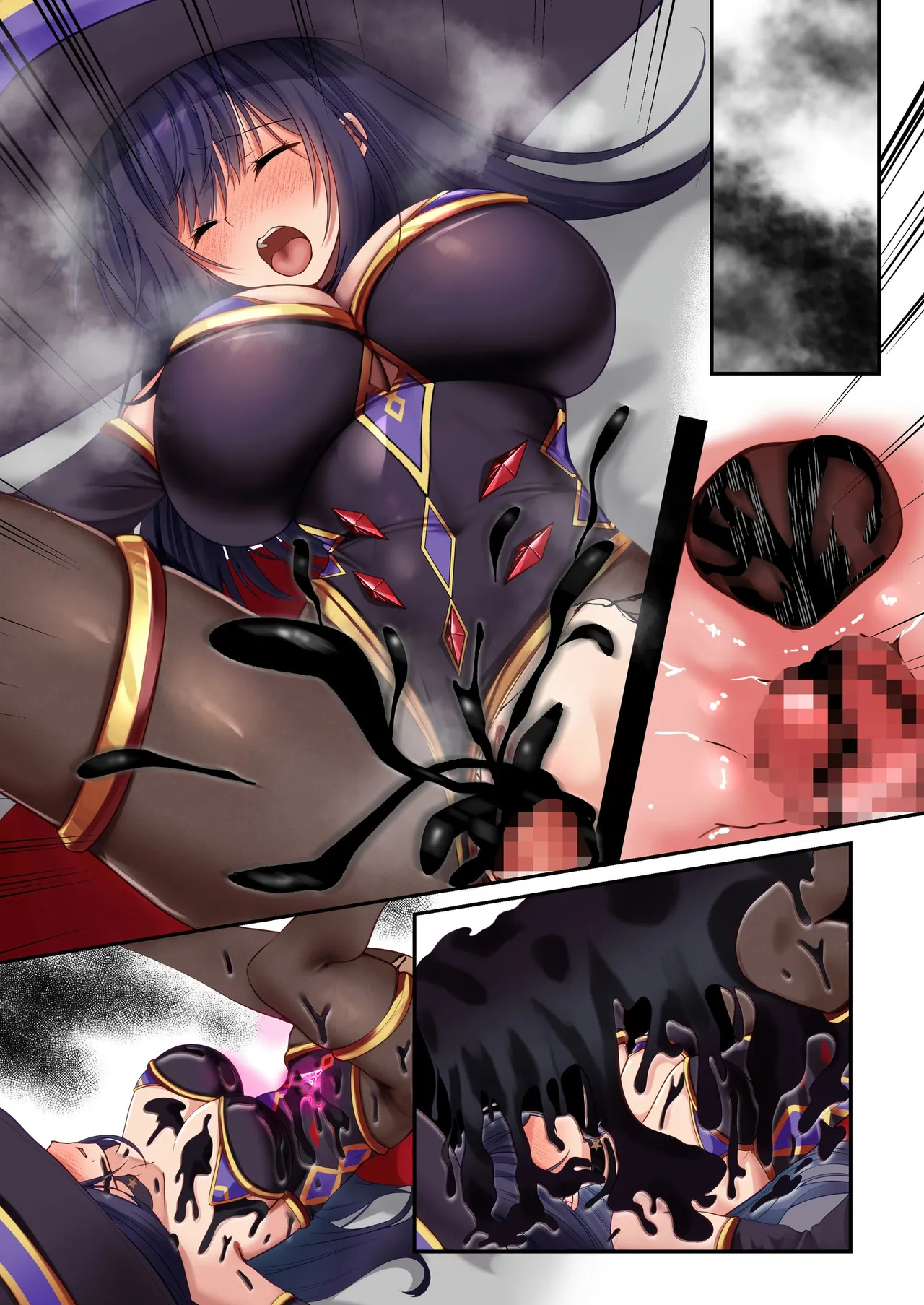 [聖華快楽書店] 魔法少女セイントリリィ・暗夜 ～魔法少女が敵怪人に憑依されて快楽に染まるまで～ Hentai - Raw  147