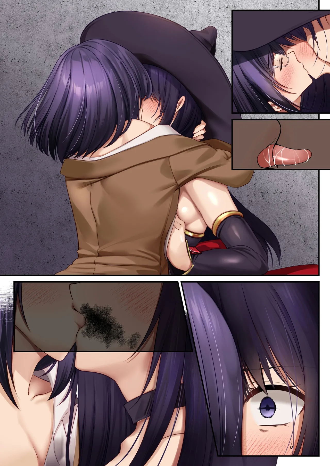 [聖華快楽書店] 魔法少女セイントリリィ・暗夜 ～魔法少女が敵怪人に憑依されて快楽に染まるまで～ Hentai - Raw  91
