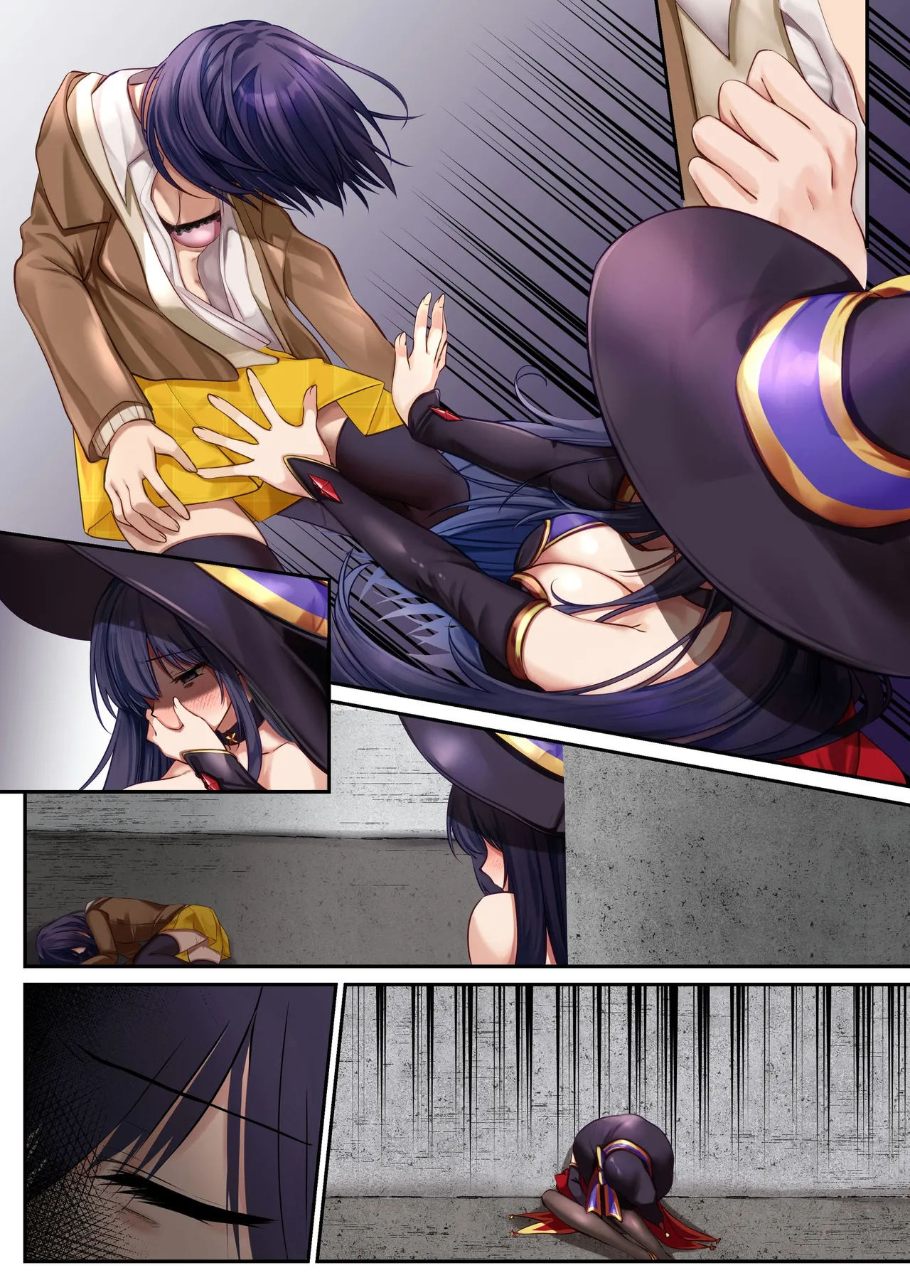 [聖華快楽書店] 魔法少女セイントリリィ・暗夜 ～魔法少女が敵怪人に憑依されて快楽に染まるまで～ Hentai - Raw  92