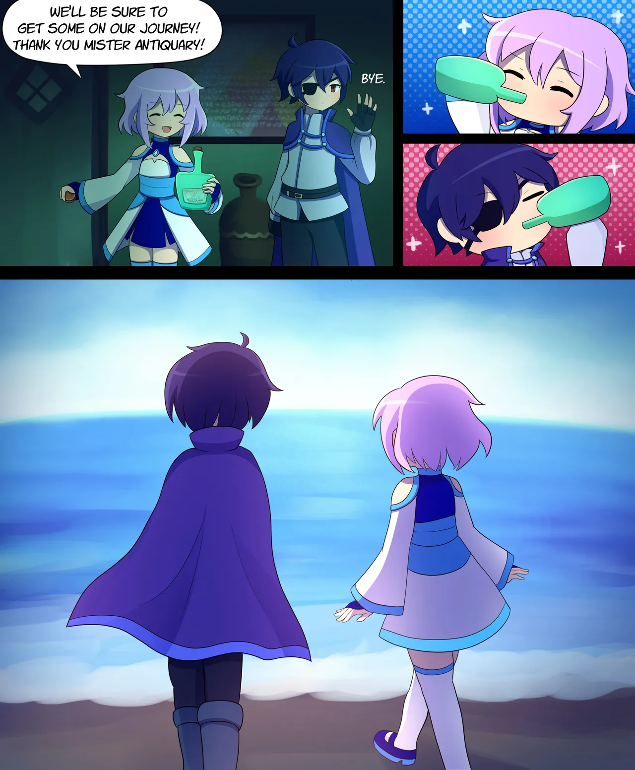 Seraph Ascent Chapter 1 With Route B : OCEAN TRENCH page 6 full