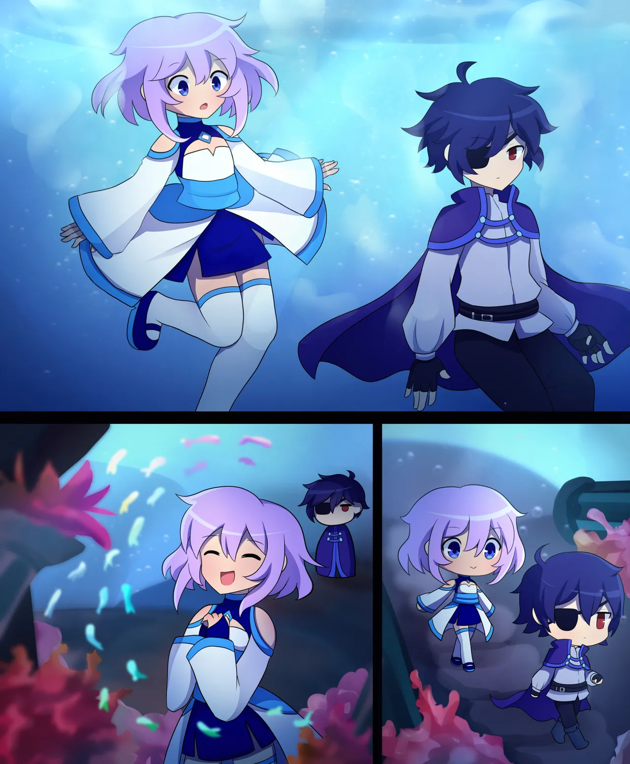 Seraph Ascent Chapter 1 With Route B : OCEAN TRENCH page 7 full