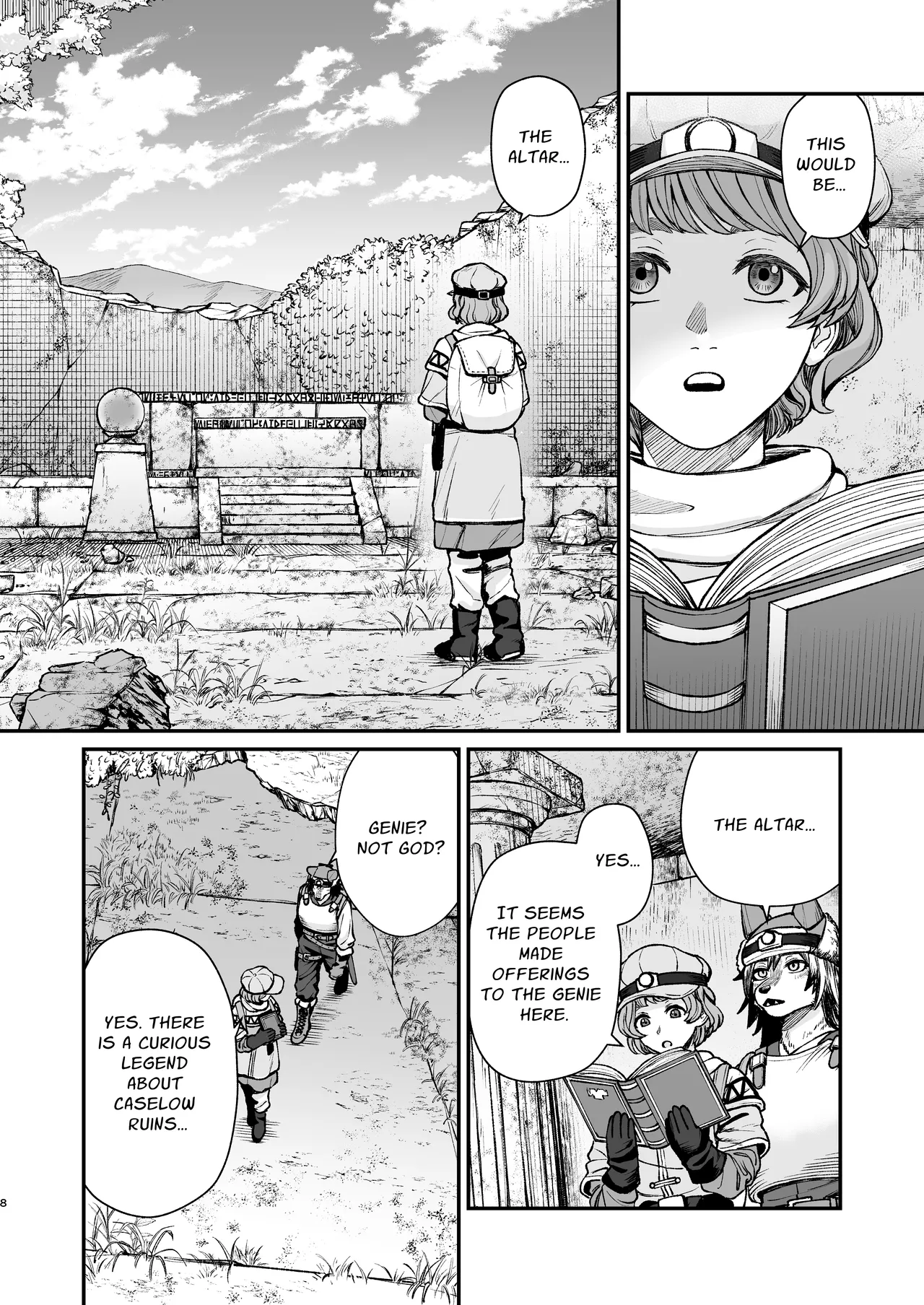 Seirei ni Hayasa Reru Hanashi | A Package from a Genie page 7 full