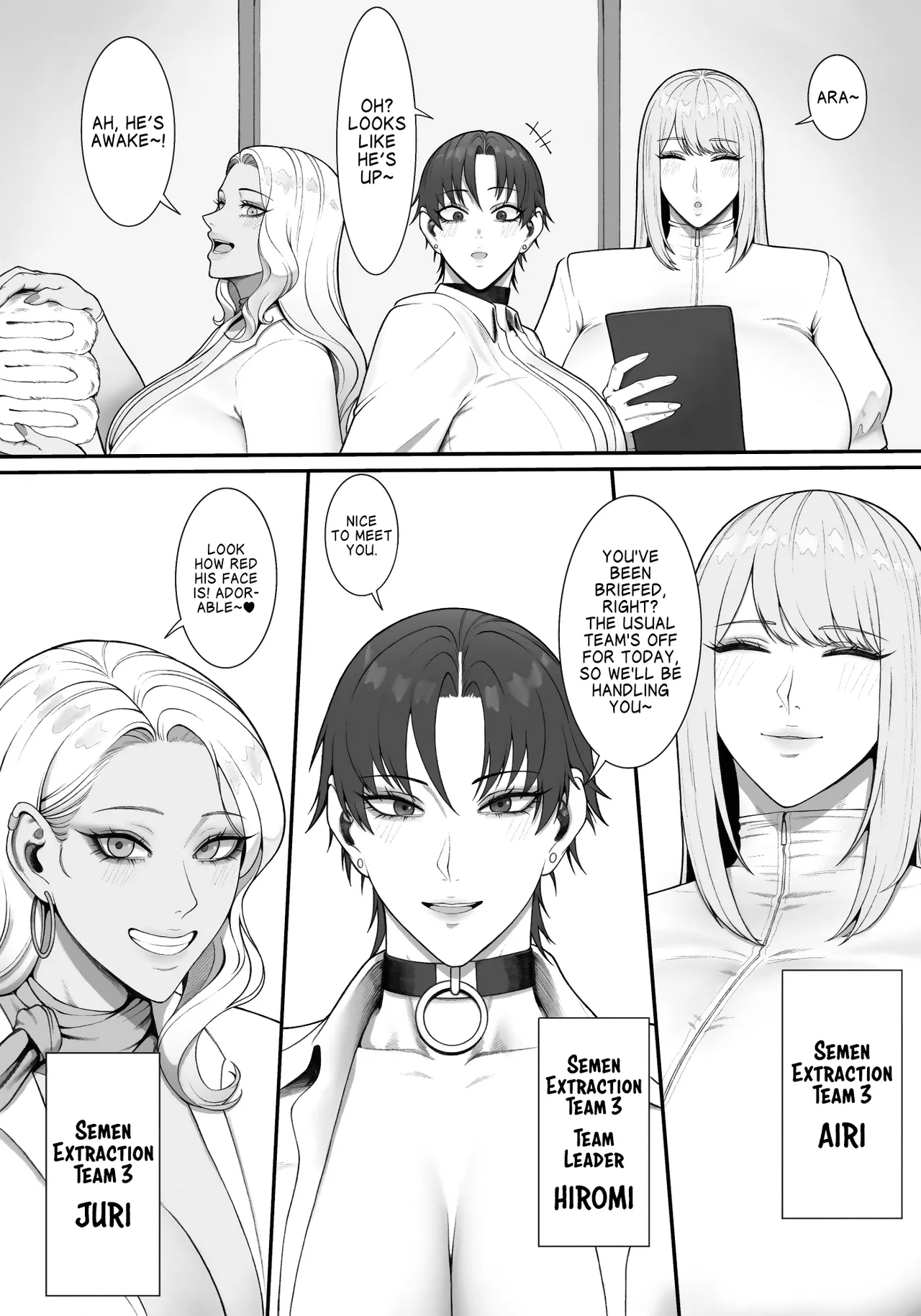 Sakusei Tantou Onee-san 2 | Onee-sans in Charge of Squeezing 2 page 4 full