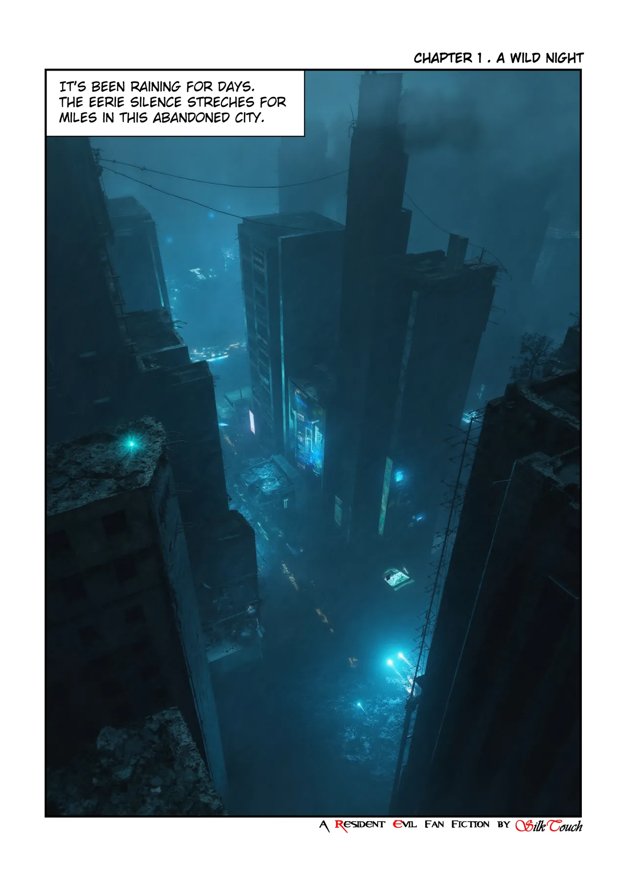 Chapter 1.A Wild Night  Ada Wong page 1 full