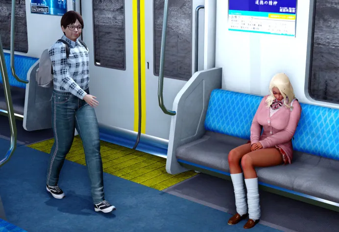 In the subway page 1 full