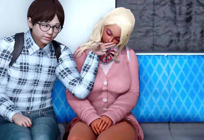 In the subway page 3 full