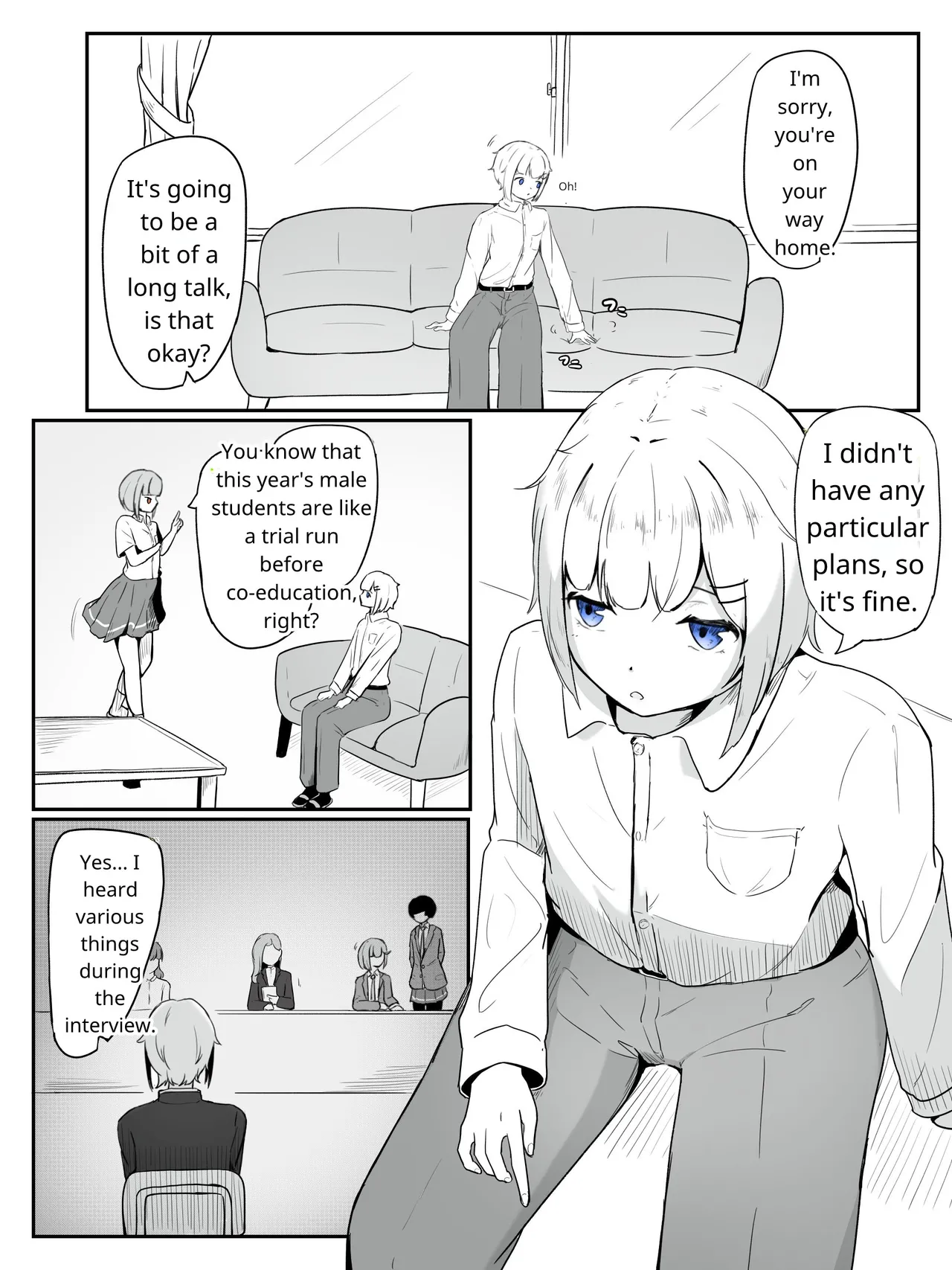 I want the student council to be all girls! page 3 full
