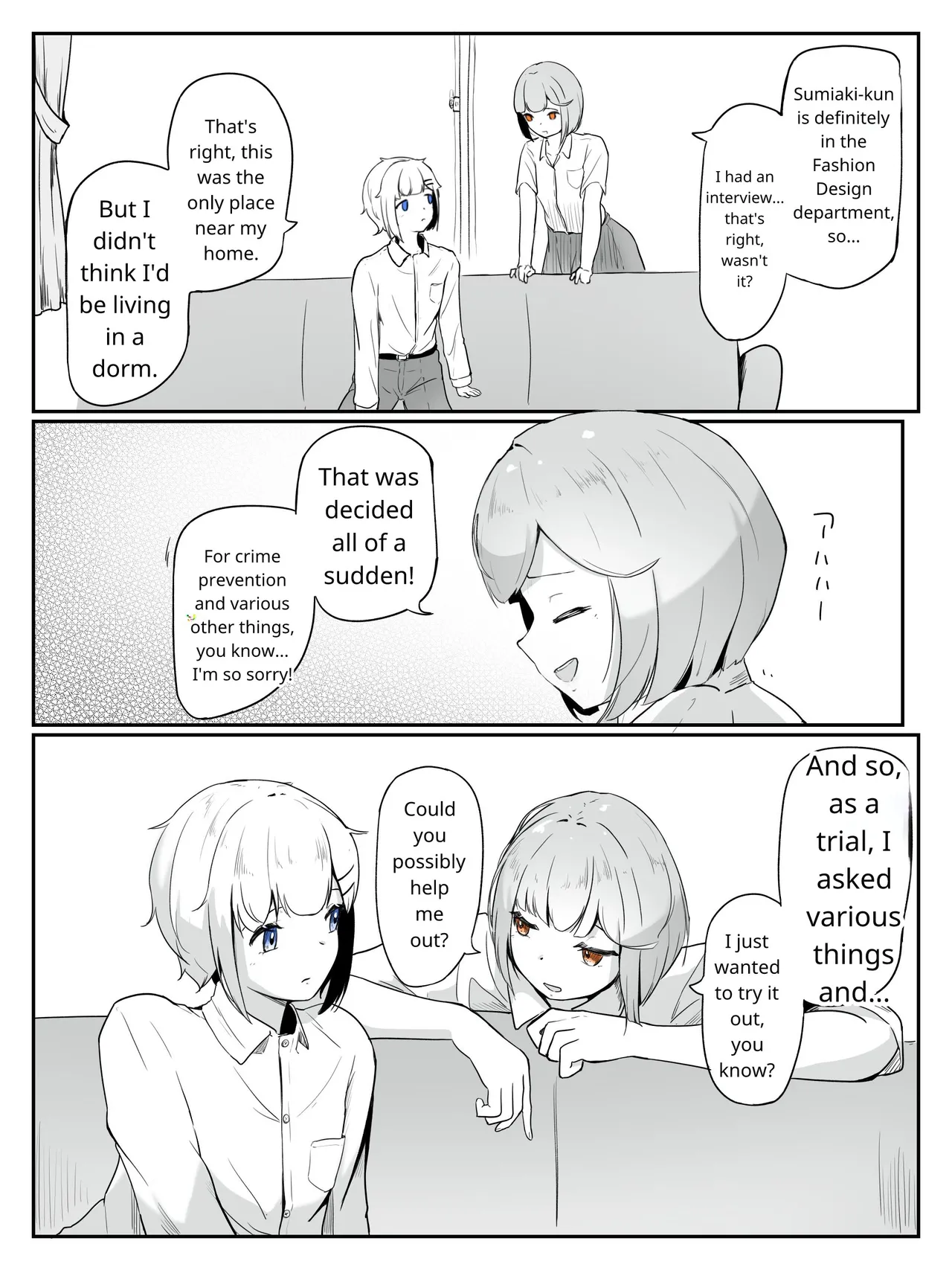 I want the student council to be all girls! page 4 full