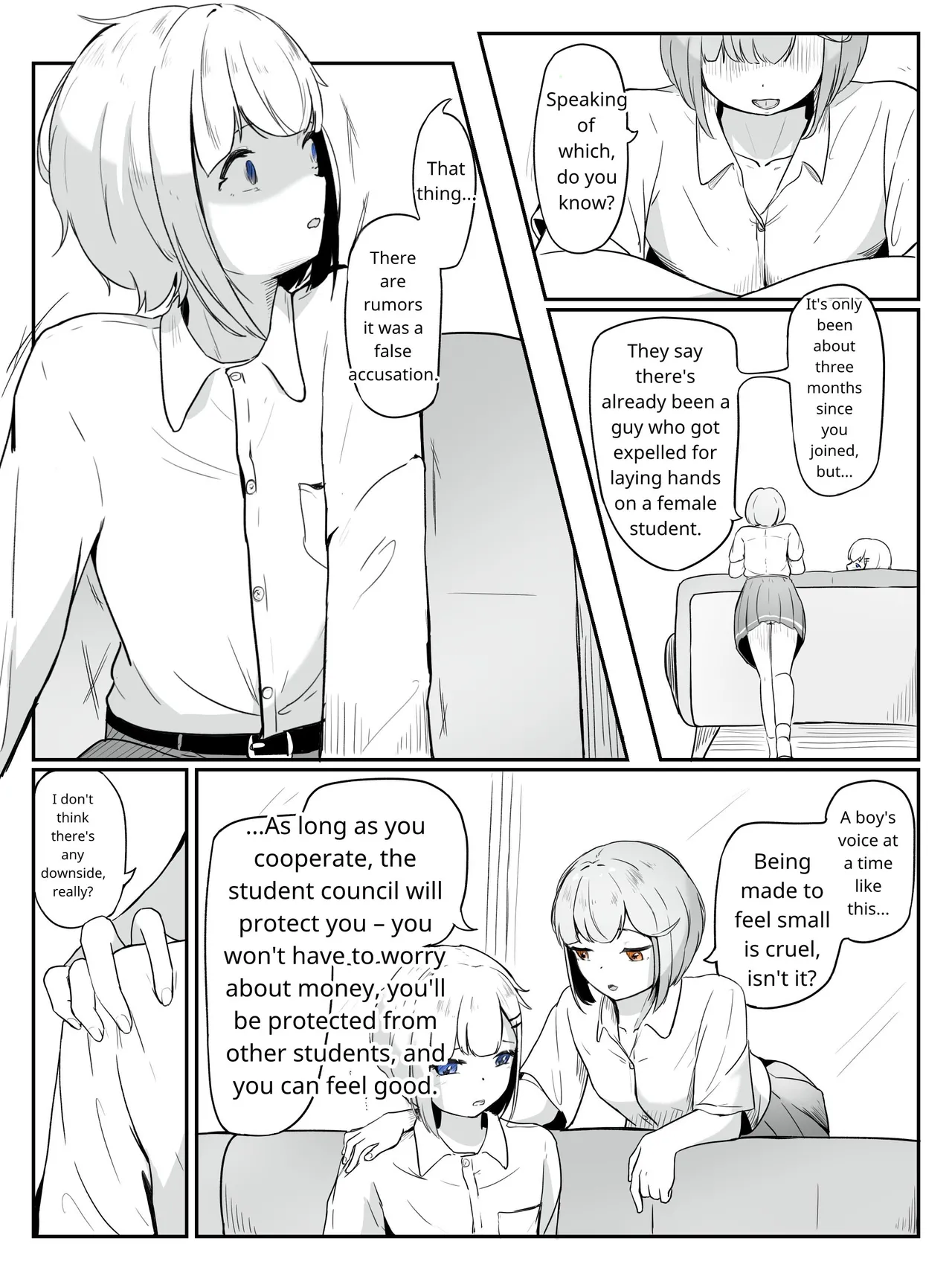 I want the student council to be all girls! page 8 full