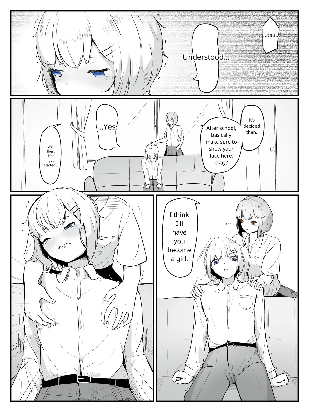 I want the student council to be all girls! page 9 full