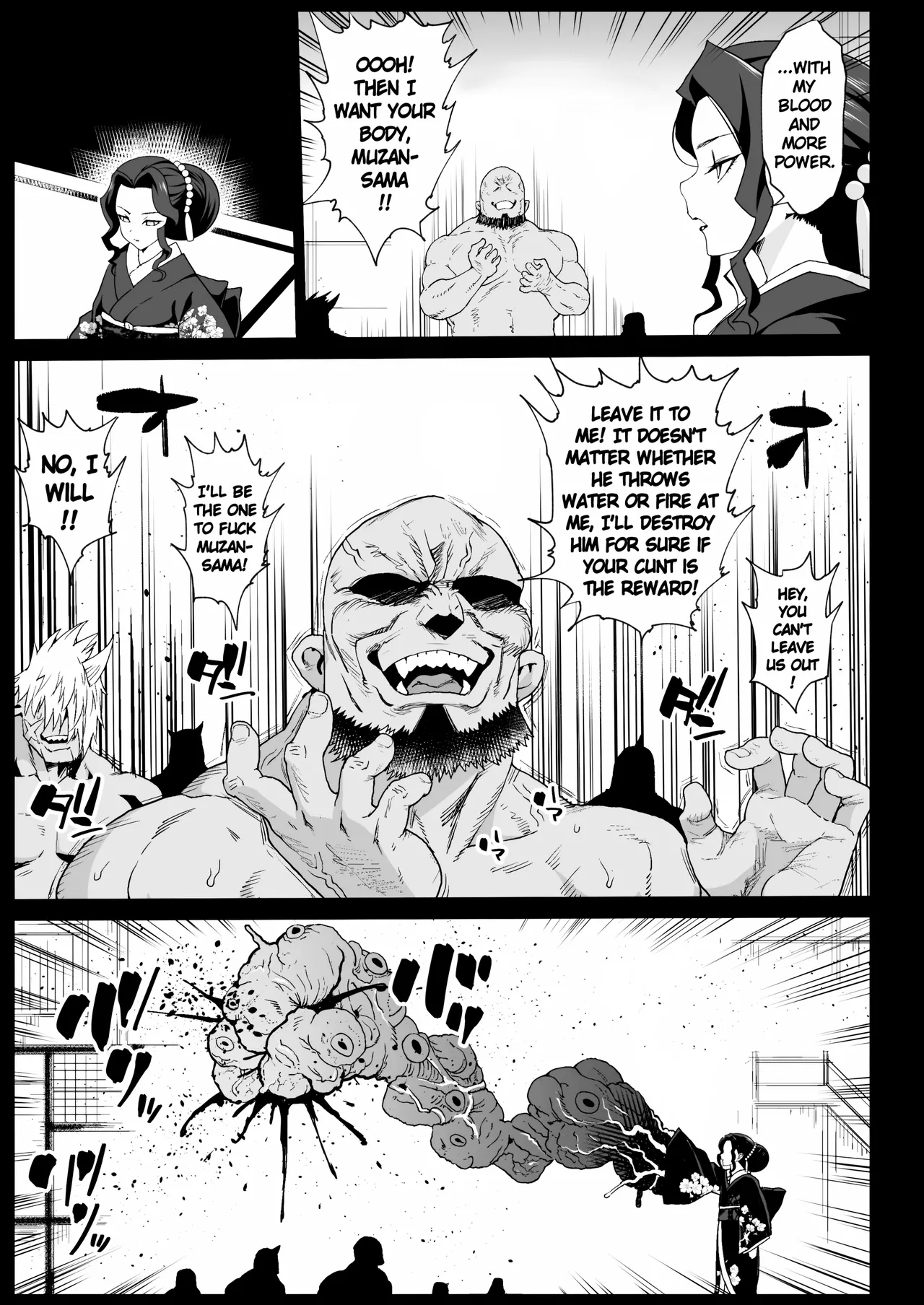 RAPE OF DEMON SLAYER 4 | Making a Mess of Lady Muzan-sama page 6 full