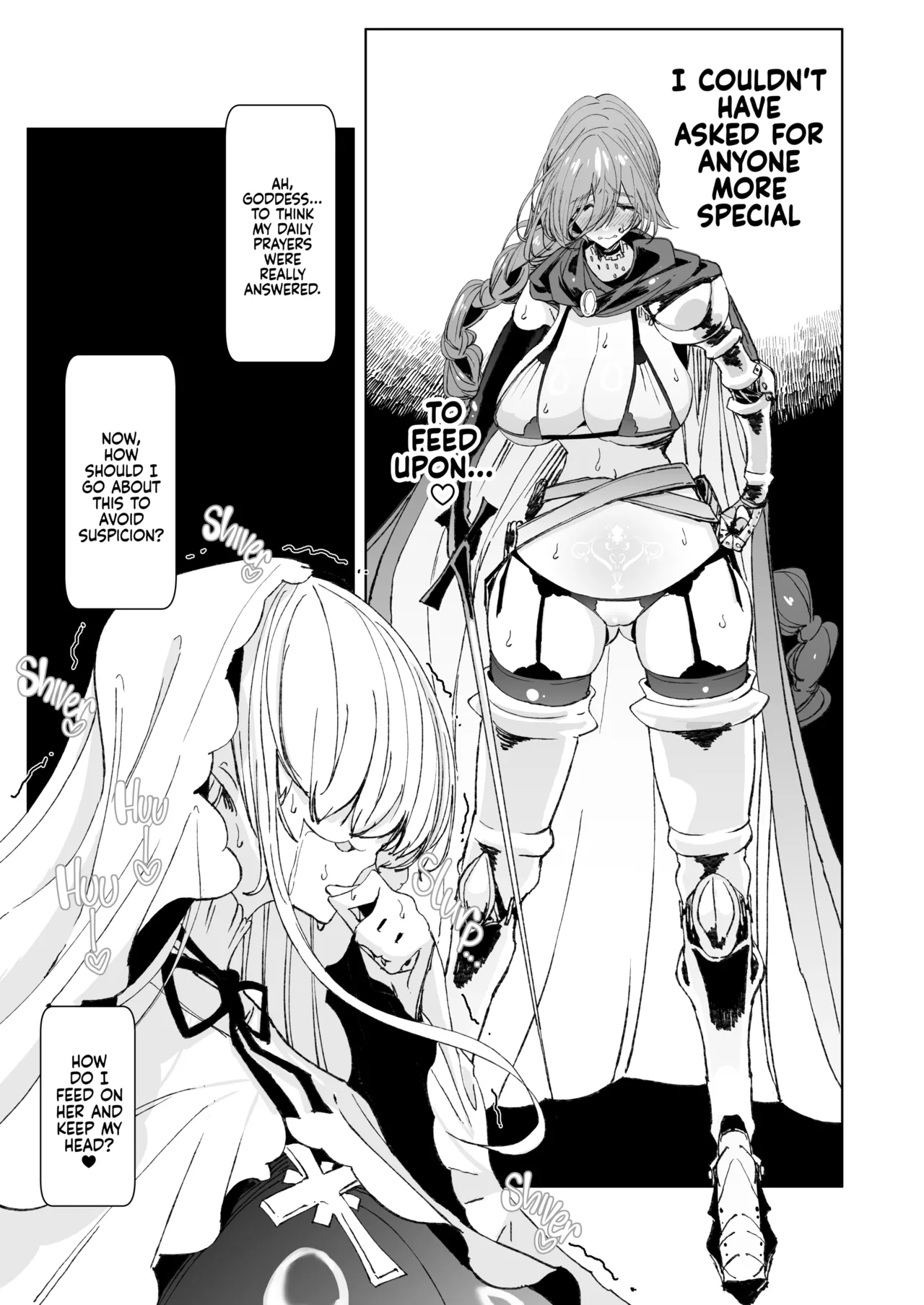 The Marked Oblivious Princess Knight and the Succubus Sister's All-You-Can-Eat Lesbian Oil Massage page 8 full