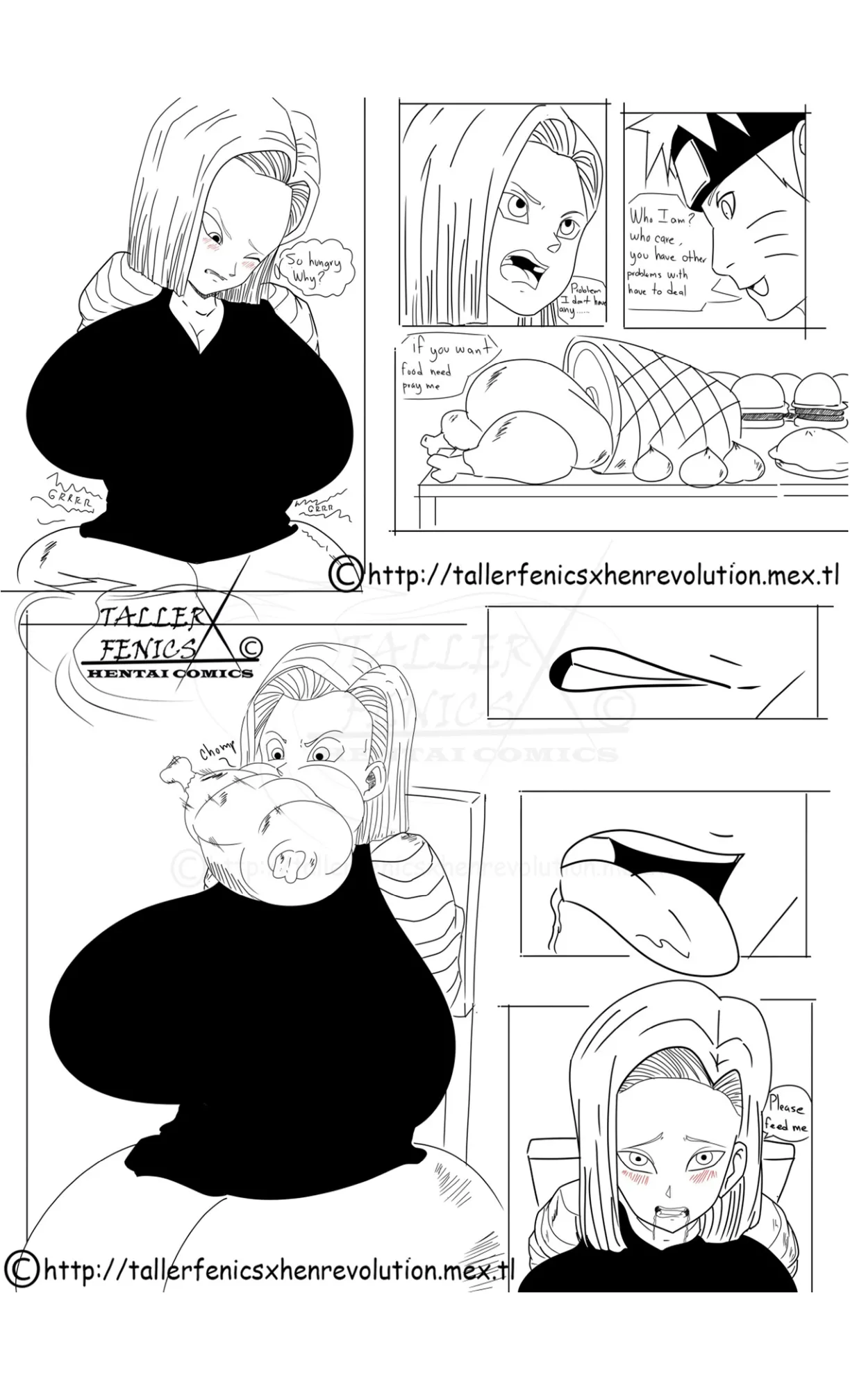 Android 18 Hungry Day 1 page 2 full